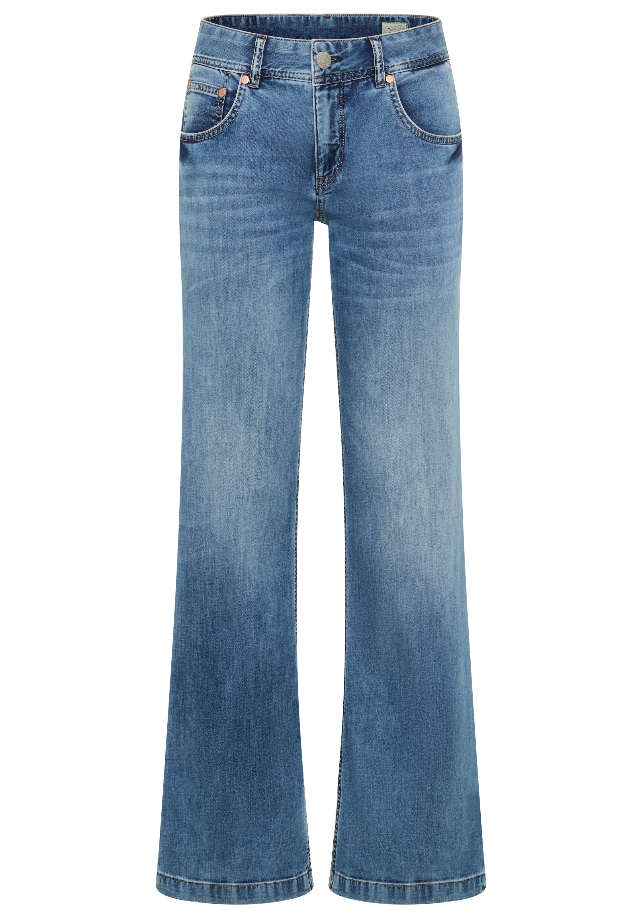 Herrlicher 5-Pocket-Jeans »Edna Denim Light« im Flared Fit