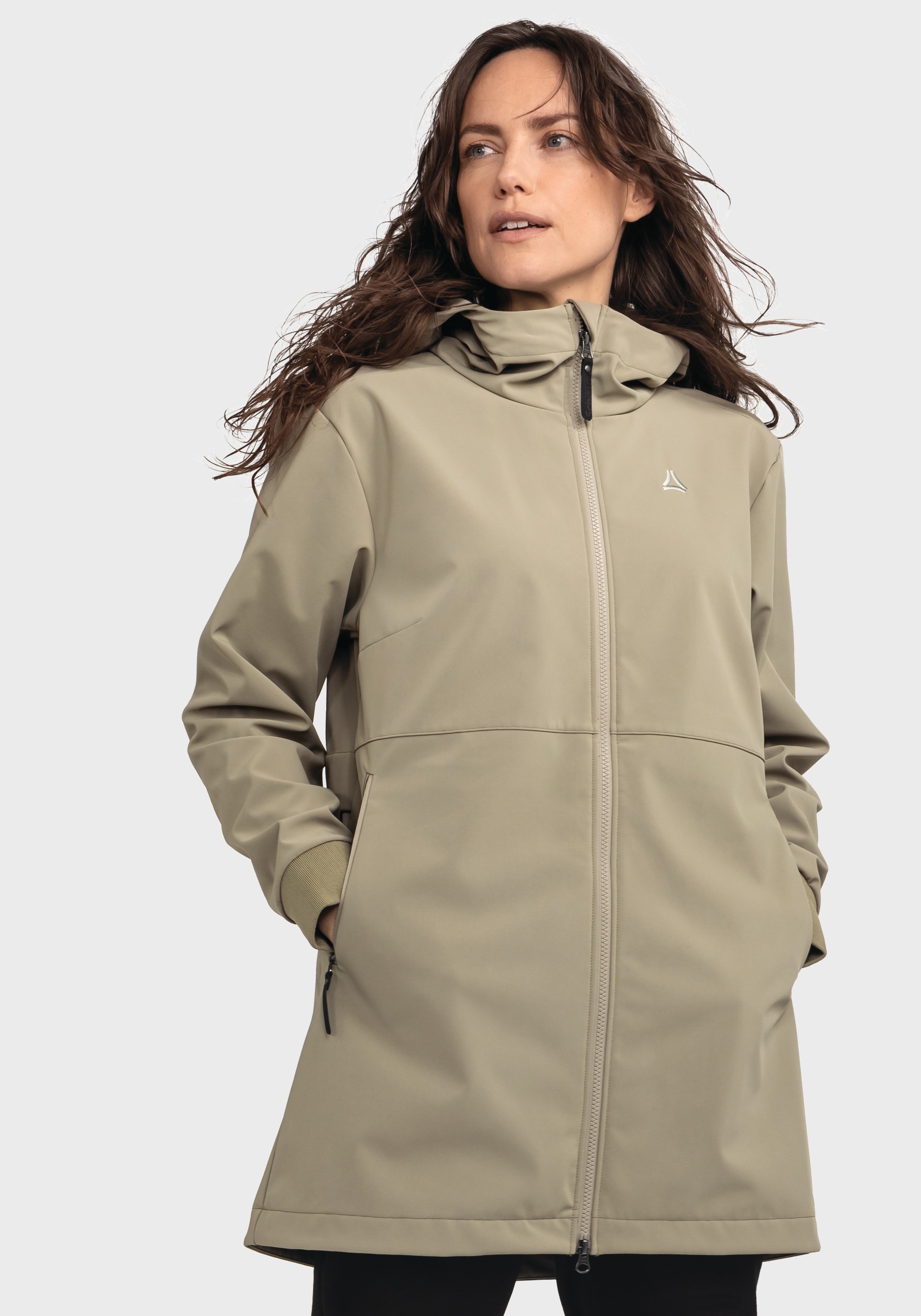 Schöffel Outdoorjacke »Urban Softshell Jk Style Suavio WMS« mit Kapuze
