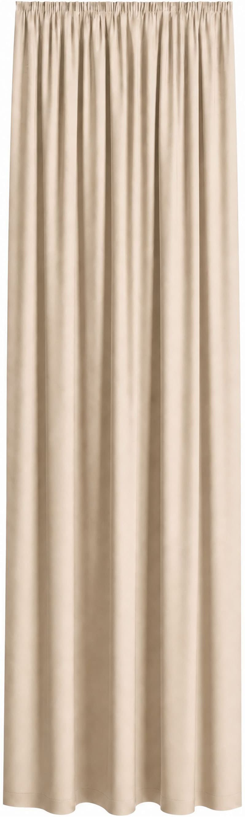GOODproduct »ELVIRA, nach Wunschmass« Kräuselband 1 Stk. tlg. Massanfertigung, made in europe, Wohnzimmer, Schlafzimmer, uni