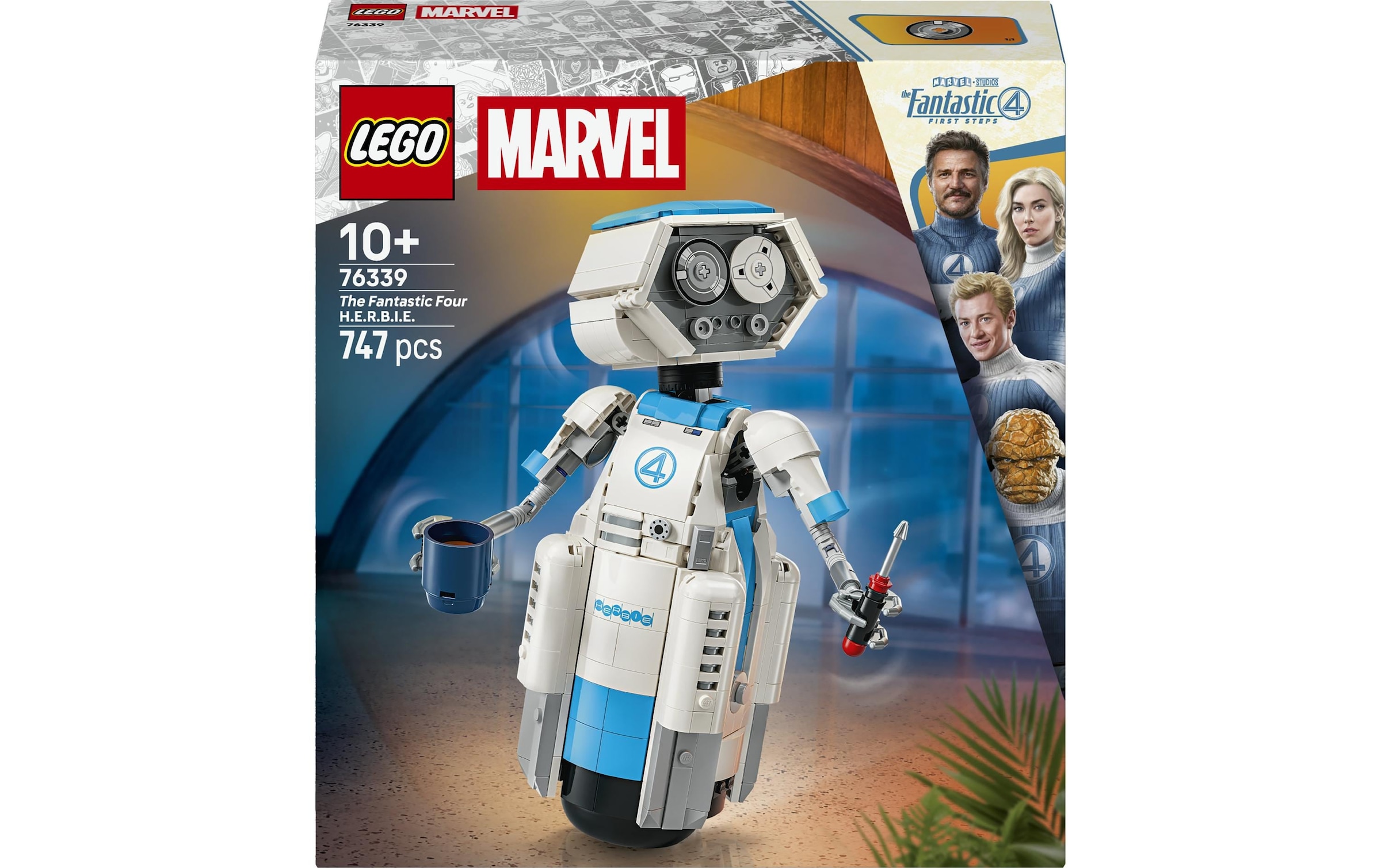 LEGO® Konstruktionsspielsteine »The Fantastic Four H.E.R.B.I.E. (76339), LEGO Super Heroes« Made in Europe