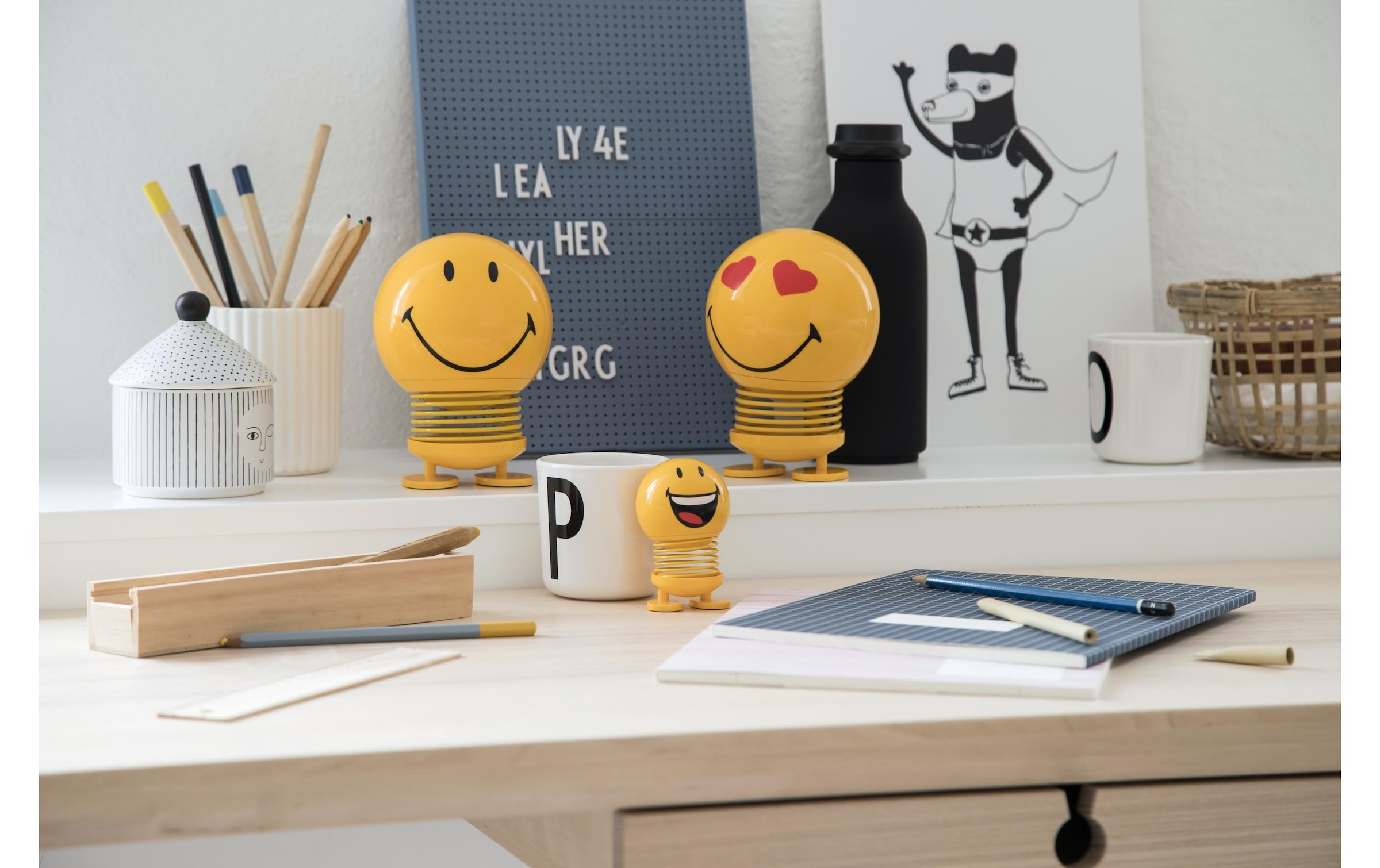 HOPTIMIST Dekofigur »Bumble Smiley Joy S 8 cm«