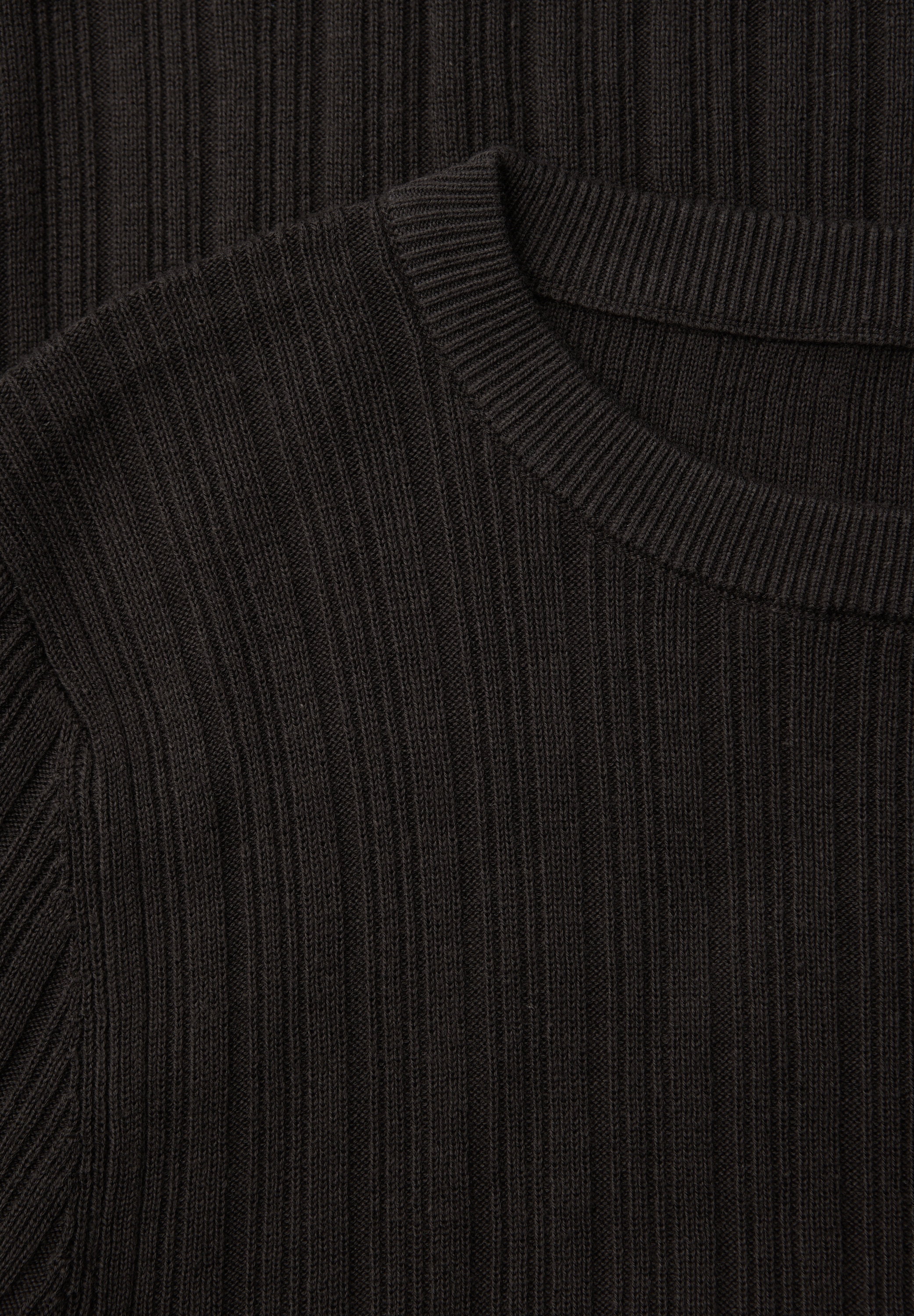 STREET ONE Pull en tricot mit Rippstruktur und Viskose