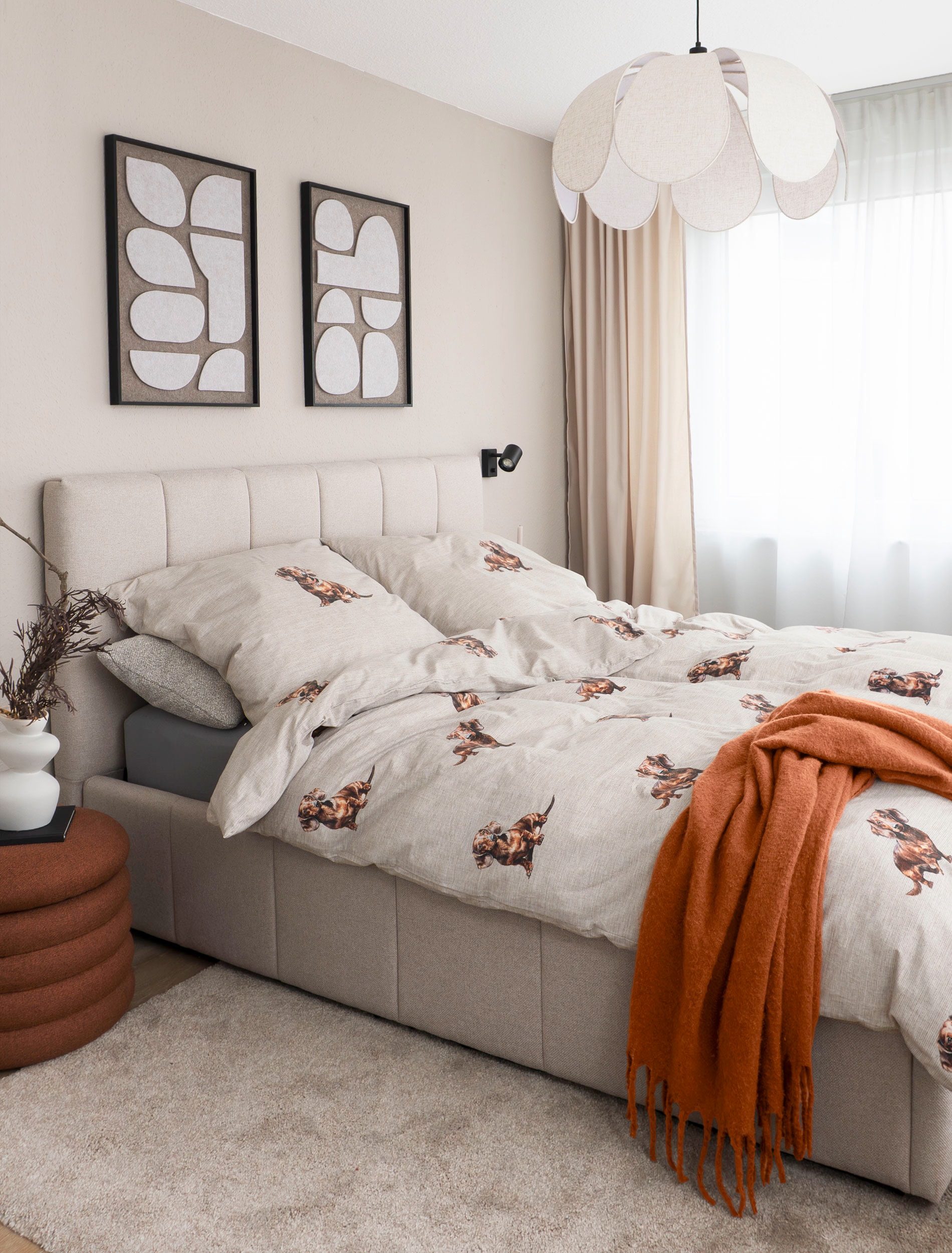 Irisette Linge de lit »Zobel 8921« 2 Coton pelucheux, en 2 pièces, doux comme du velours