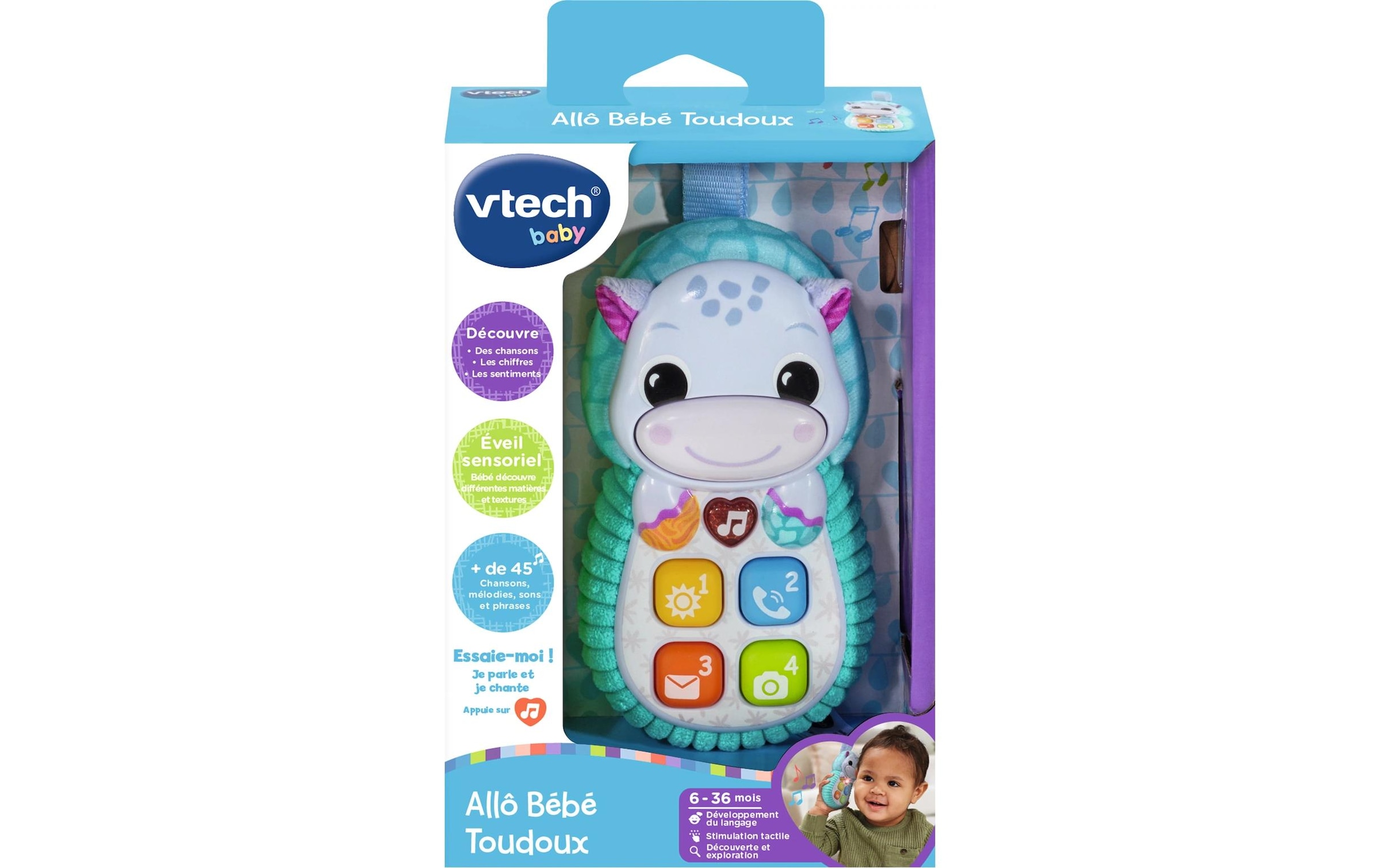 Vtech® Téléphone de jeu »Beschäftigungsspielzeug Allô Bébé Toudoux bleu -FR-«