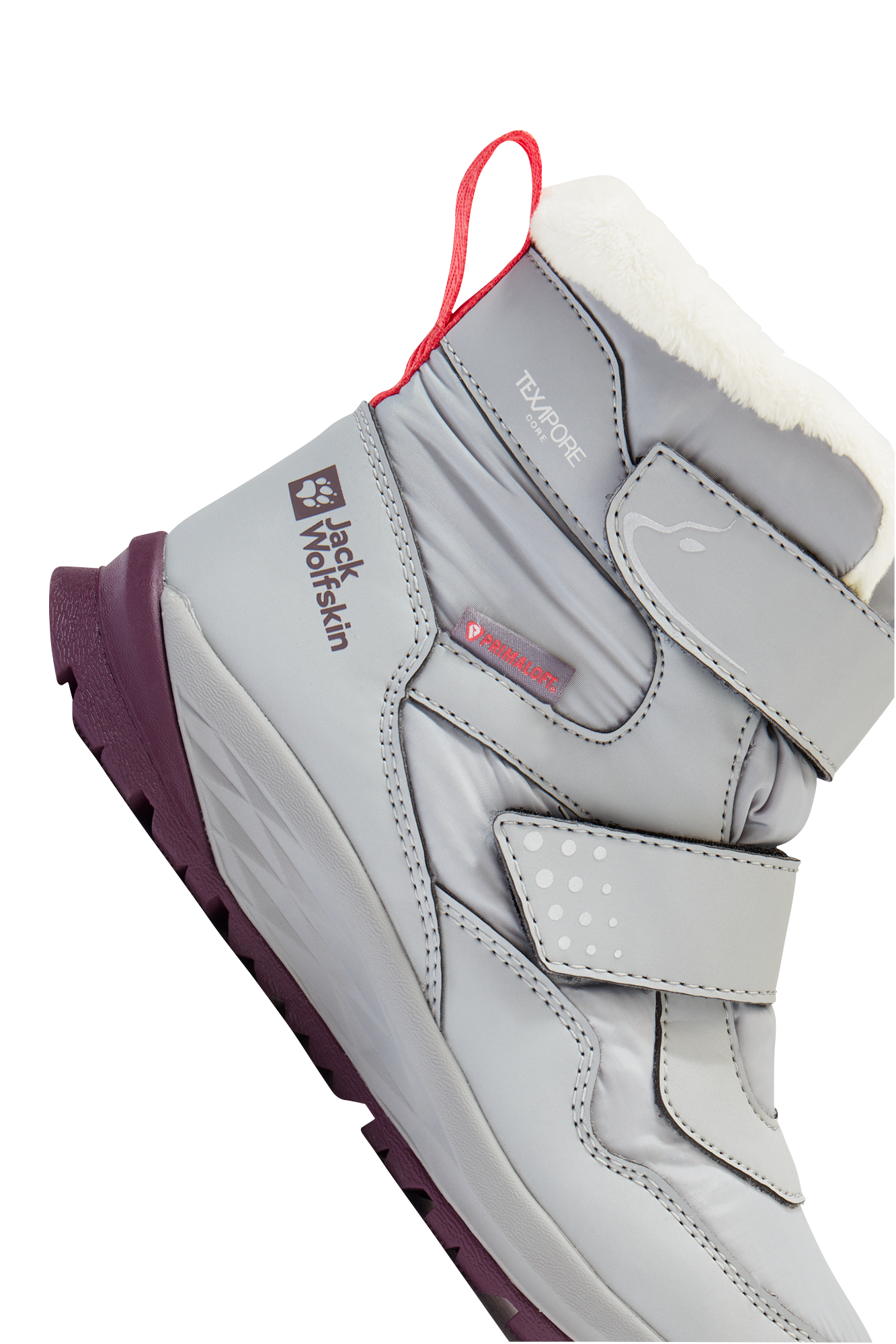 Jack Wolfskin Bottes d'hiver »POLAR BEAR-G TEXAPORE MID VC K«  Snowboots, Winterstiefel, Winterschuhe, wasserdicht & gefüttert