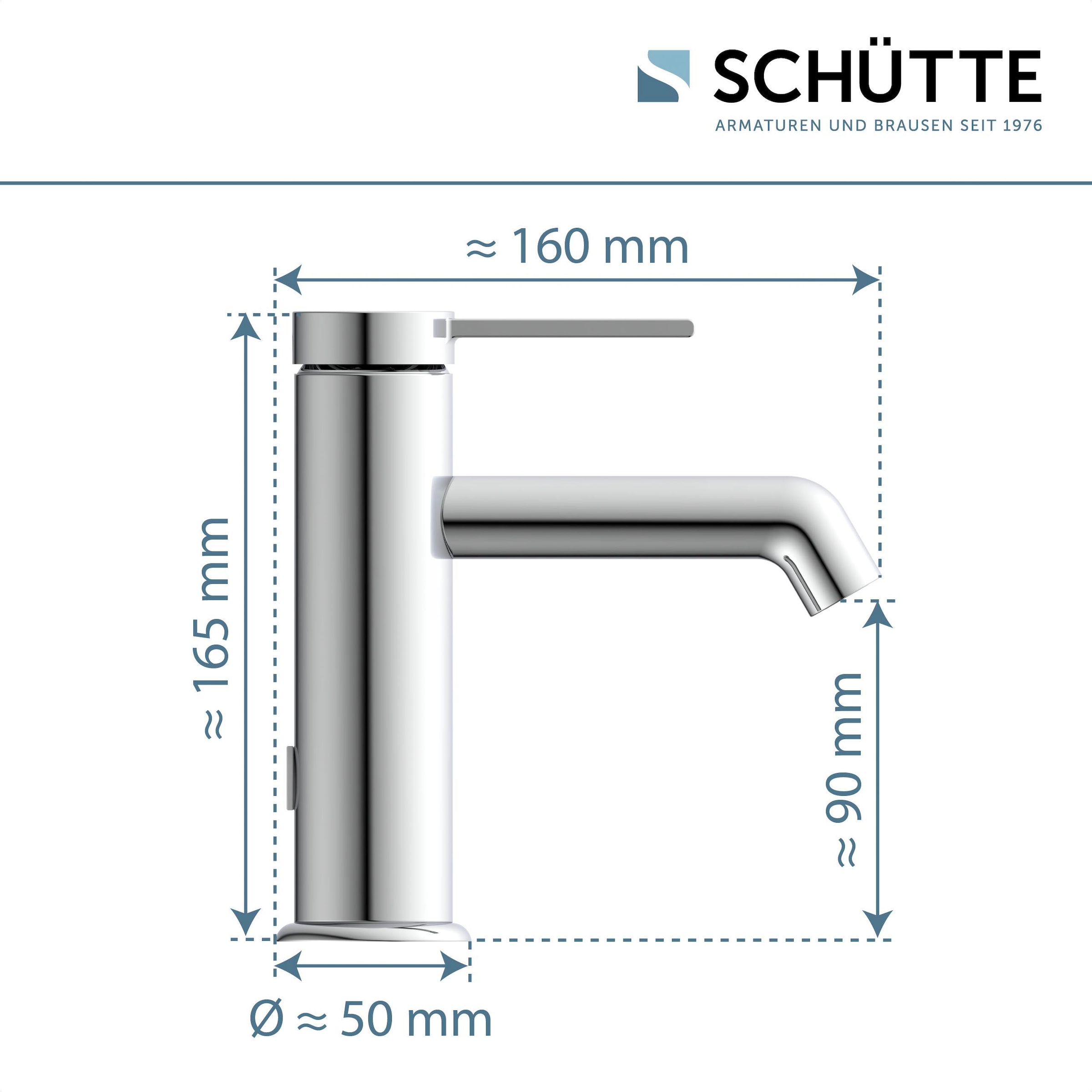Schütte Robinet de lavabo »LOS ANGELES« Robinet de salle de bain, économe en énergie, économiseur d'eau