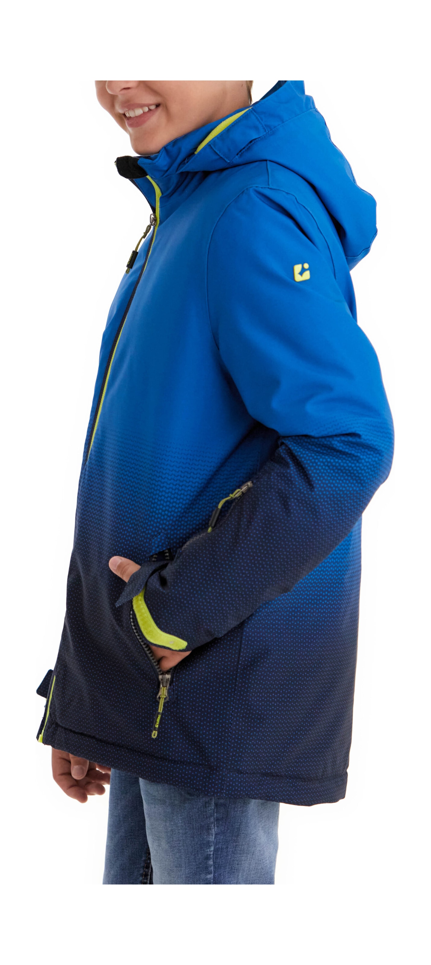 Killtec Outdoorjacke »Lynge BYS JCKT E« Wasserdichte Funktionsjacke mit Schneefang und coolem Design
