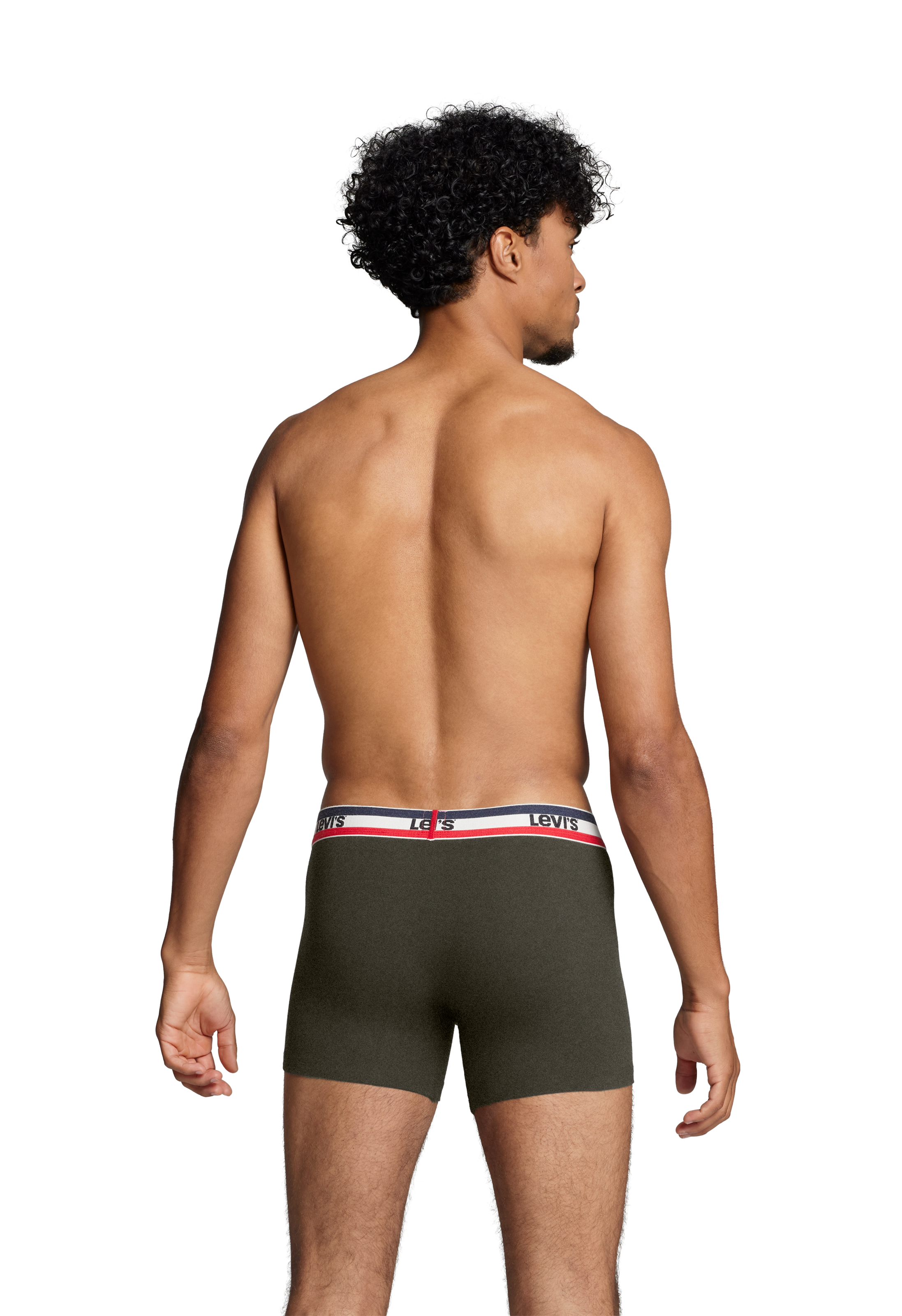 Levi's® Boxers »LEVIS MEN SPRTSWR LOGO BOXER BRIEF 3P« Packung, 3er Pack,  mit breitem Logobund