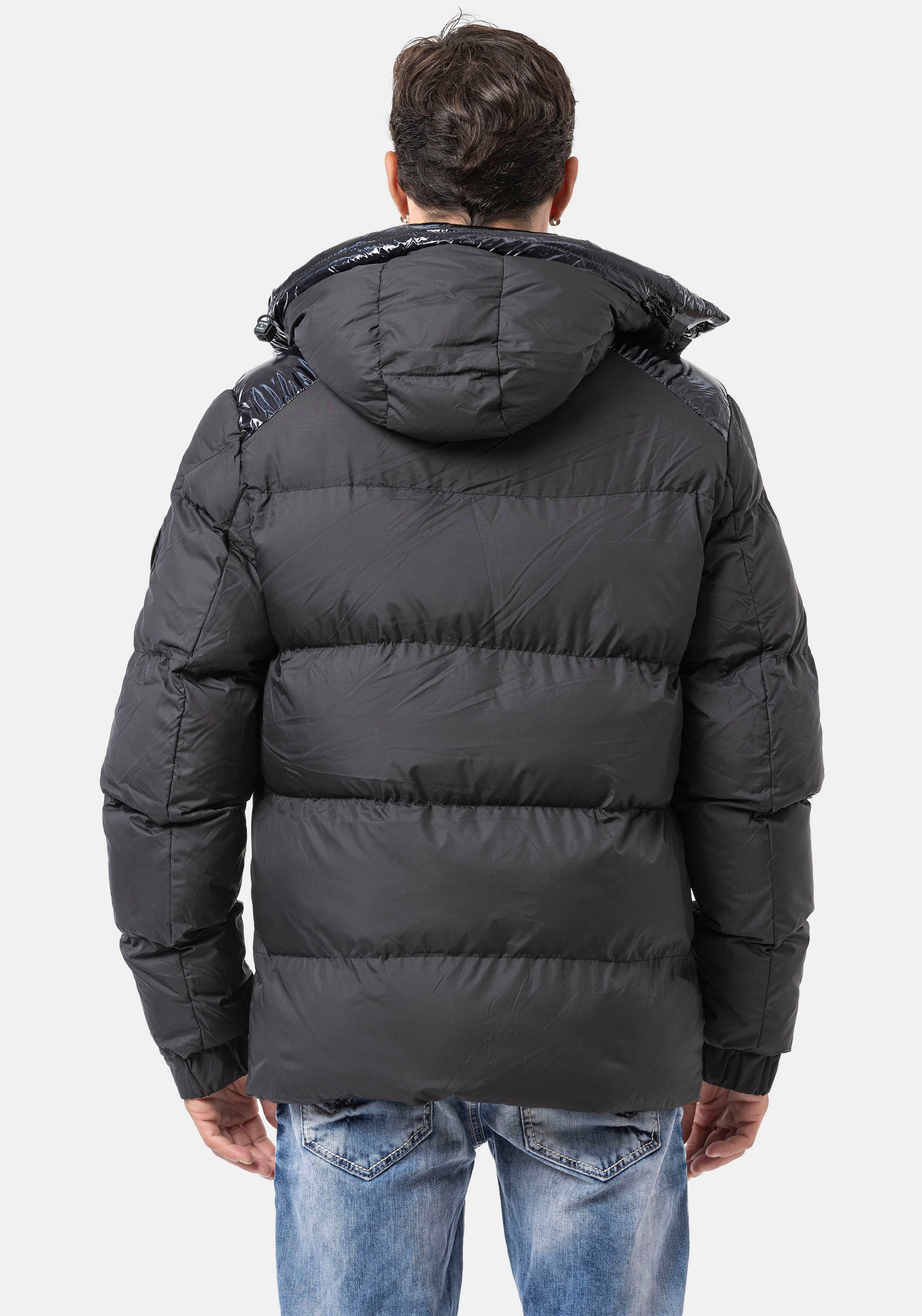 Cipo & Baxx Veste matelassée mit Kapuze