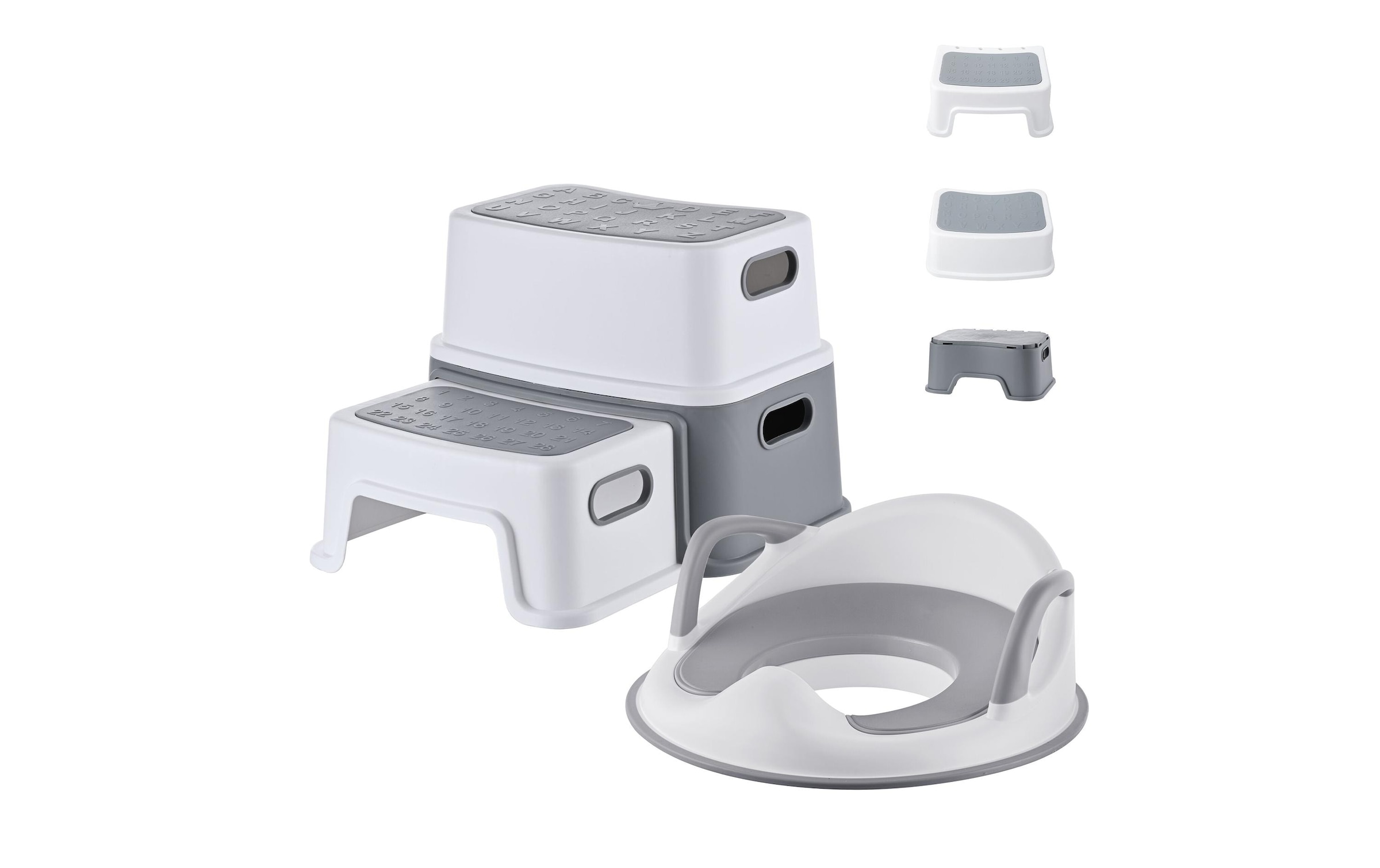 relaxdays Kinder-WC-Sitz »mit Tritthocker«