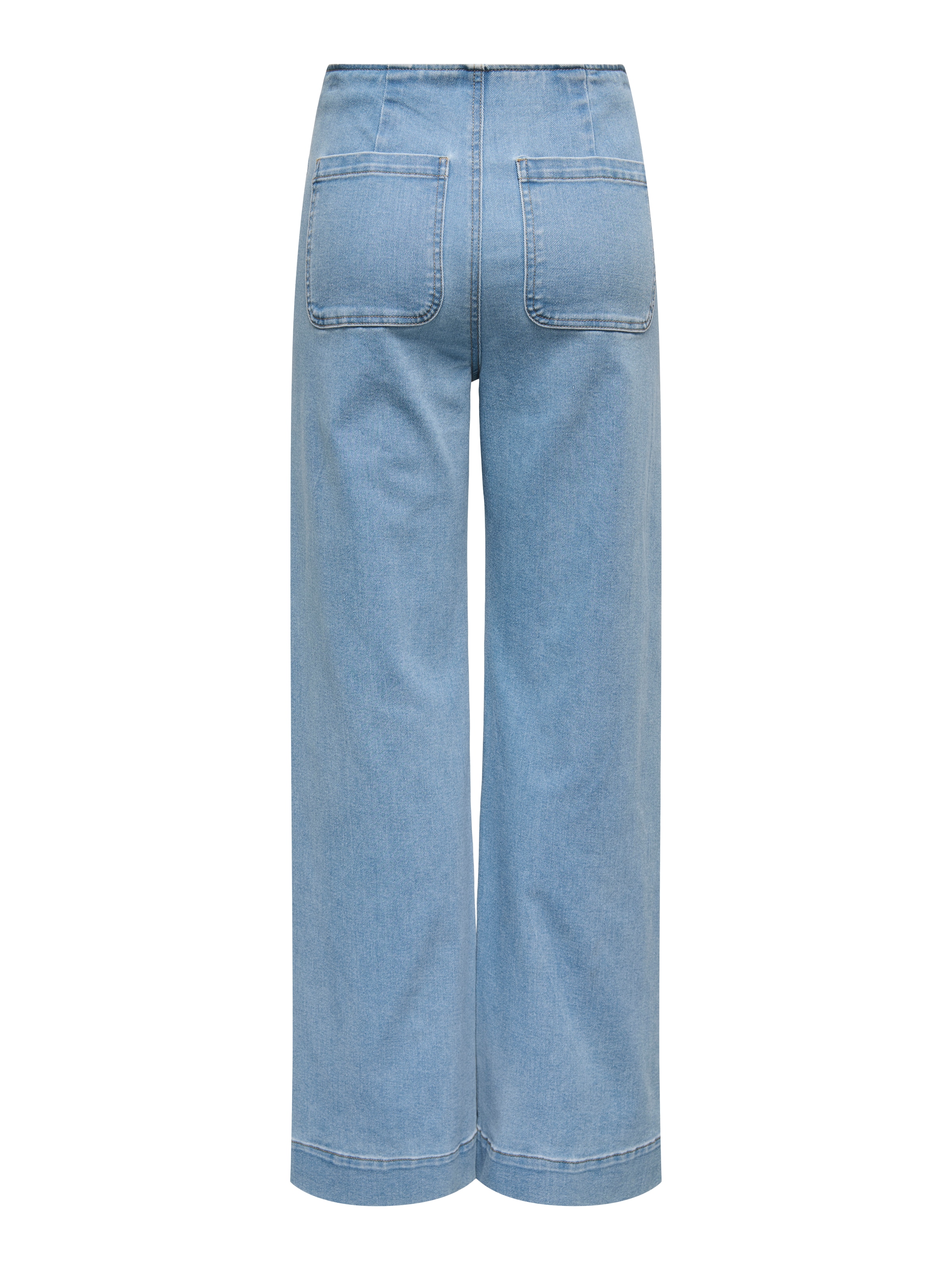 ONLY Jeans taille haute »ONLMADELINE HW WD POCKET DNM GUA221 NOOS«