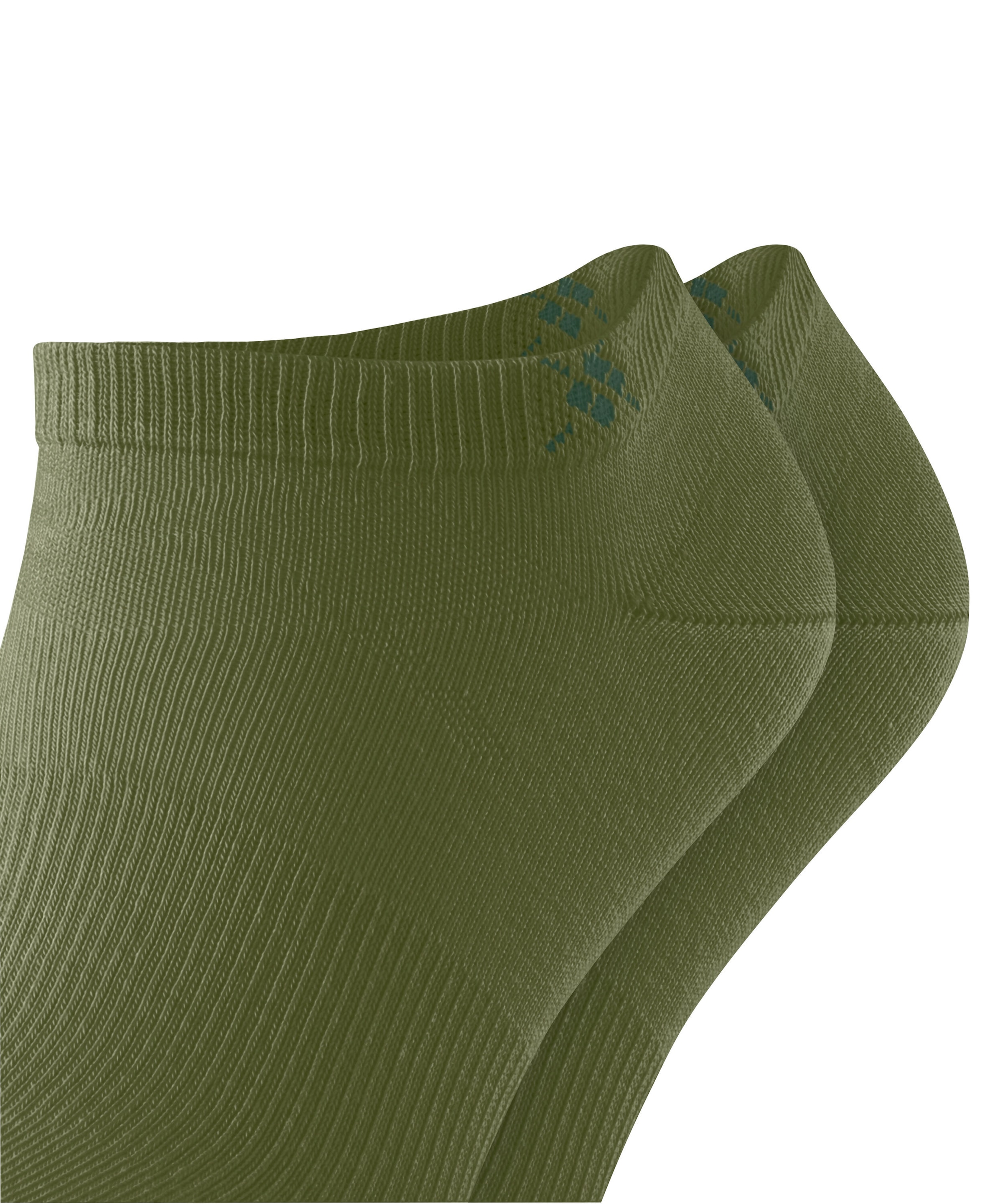 Burlington Sneakersocken »Everyday« 2 Paar,  unifarben, Einheitsgrösse 40-46, eingestricktes Burlington-Logo