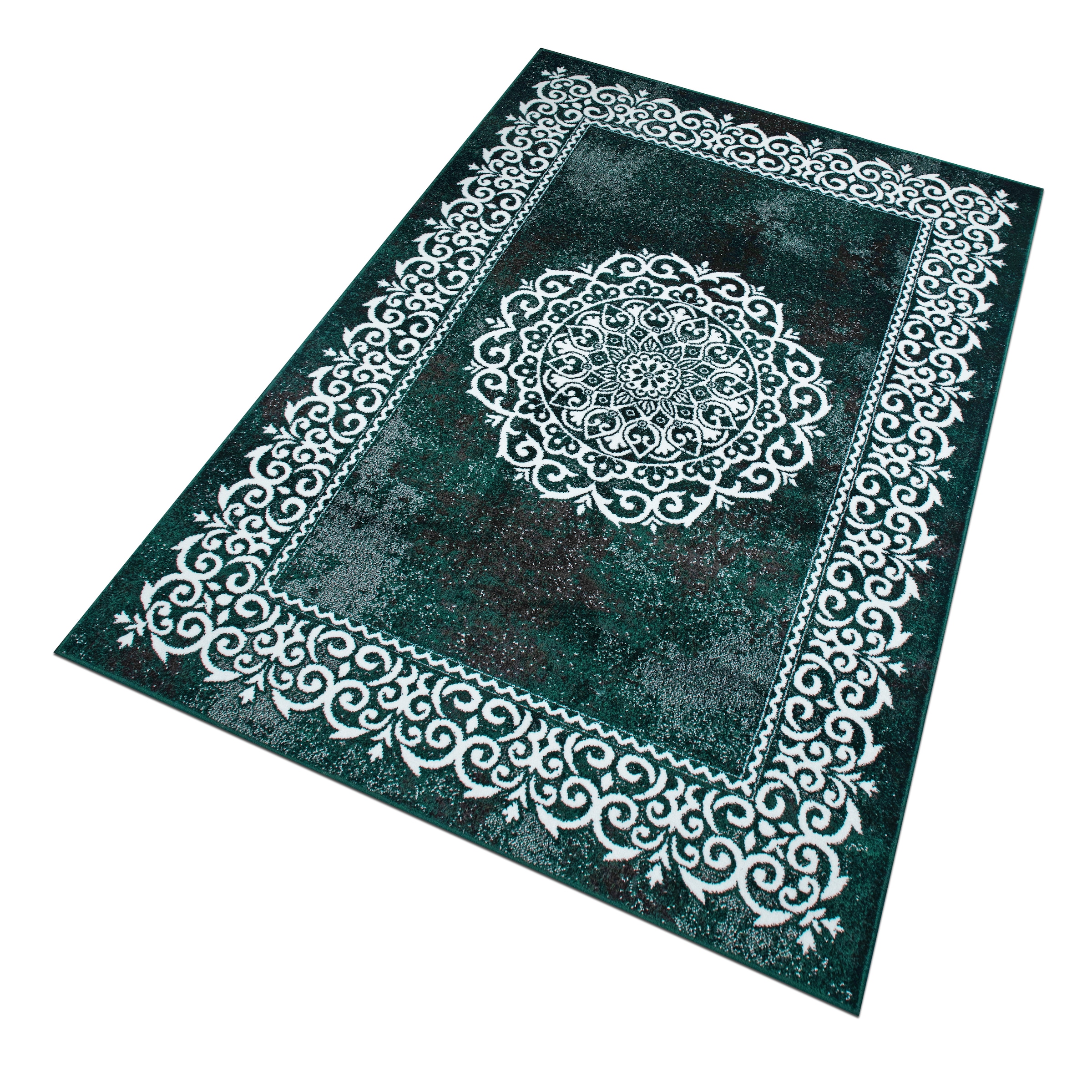 my home Teppich »Dafna« rechteckig 9 mm Höhe Orient-Optik, Vintage Design, Kurzflor, pflegeleicht, dezenter Glanz