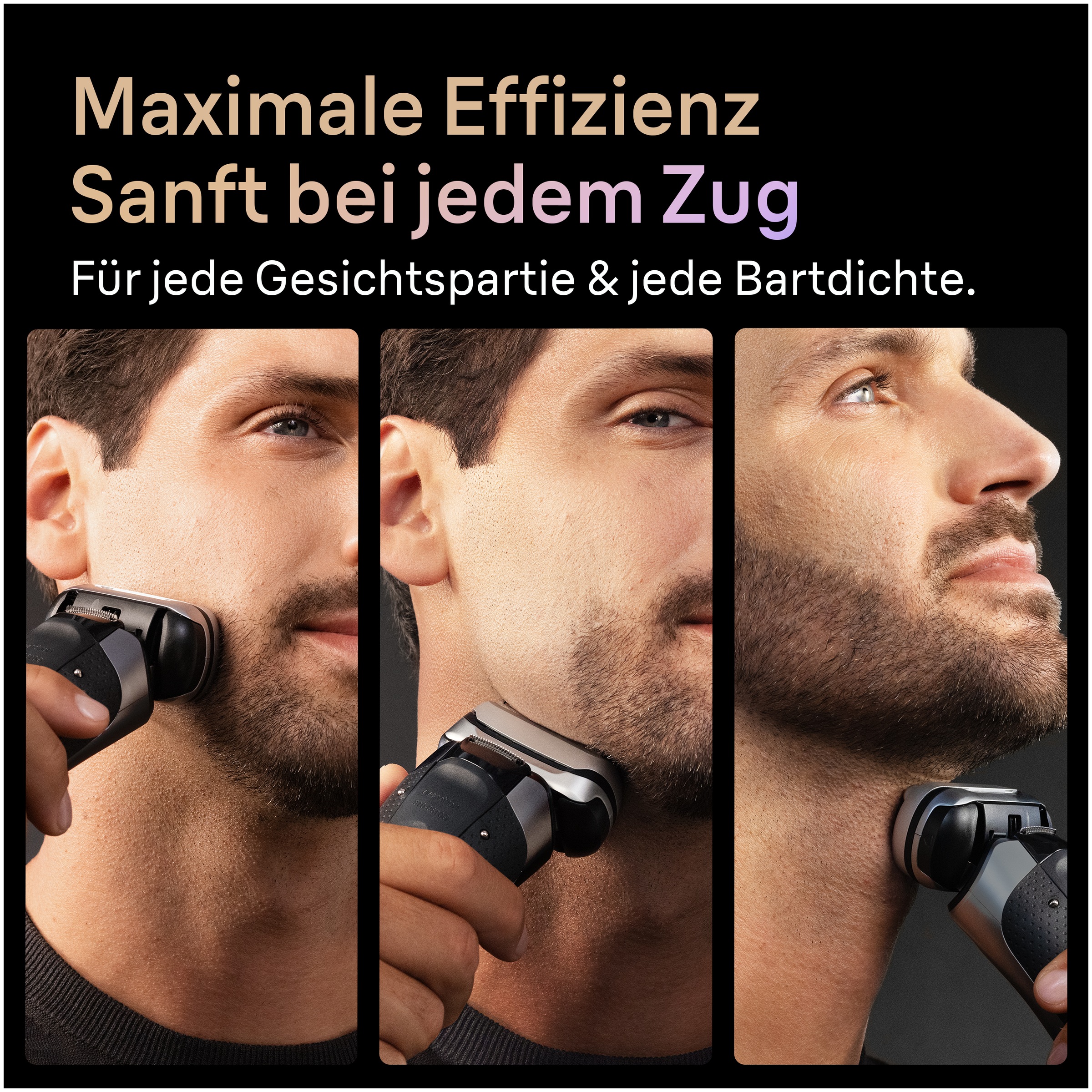 Braun Elektrorasierer »Series 9 9610s« integrierter Präzisionstrimmer Pro-SensoAdapt, Ladeständer, 5+1 ultradünne Präzisionsklingen