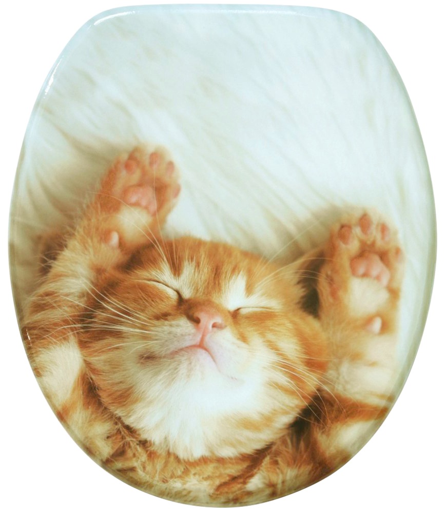 Sanilo Set d'accessoires de salle de bain »Lilly« bestehend aus WC-Sitz, Badteppich und Waschbeckenstöpsel