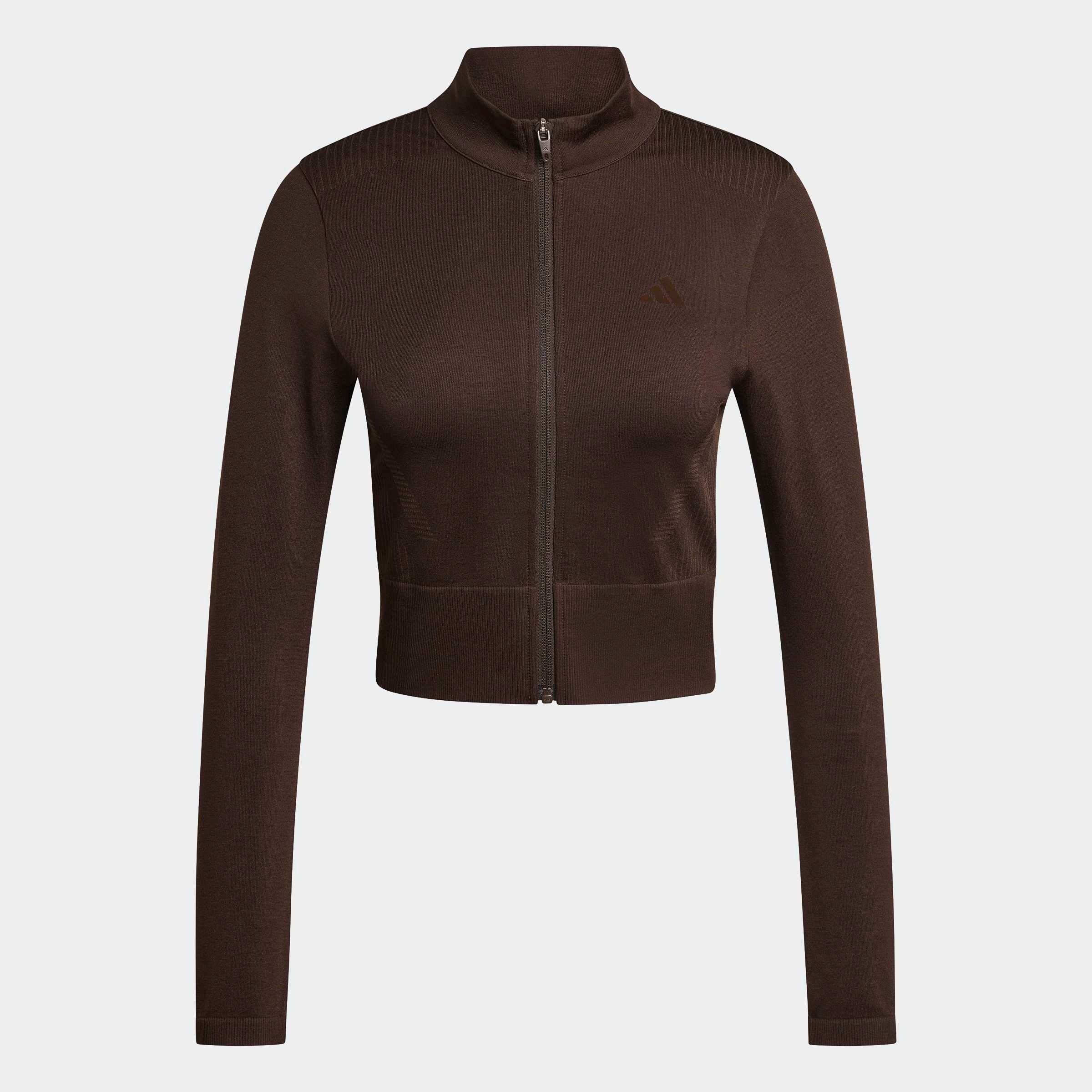 adidas Performance Rollkragenpullover »WORKOUT ESSENTIALS, DURCHGEHENDER REISSVERSCHLUSS, STRICK«