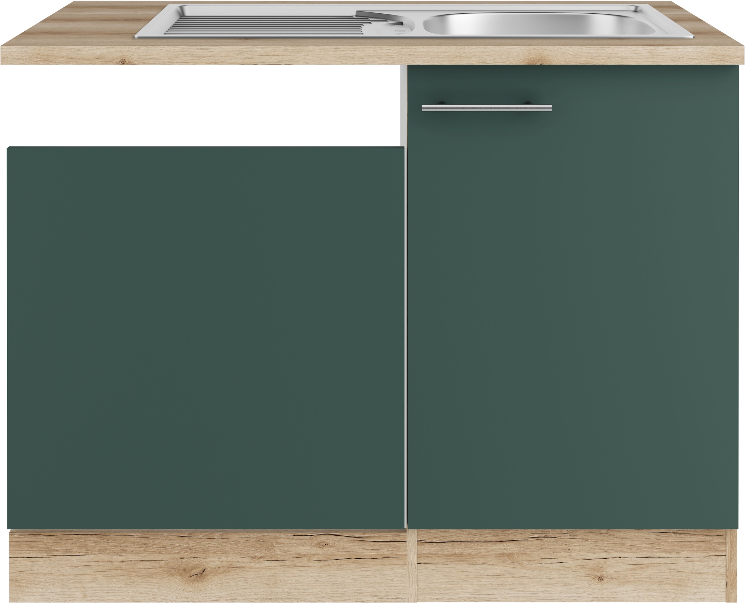 OPTIFIT Spülenschrank »Bella« Breite 110 cm, für teilintegrierten Geschirrspüler