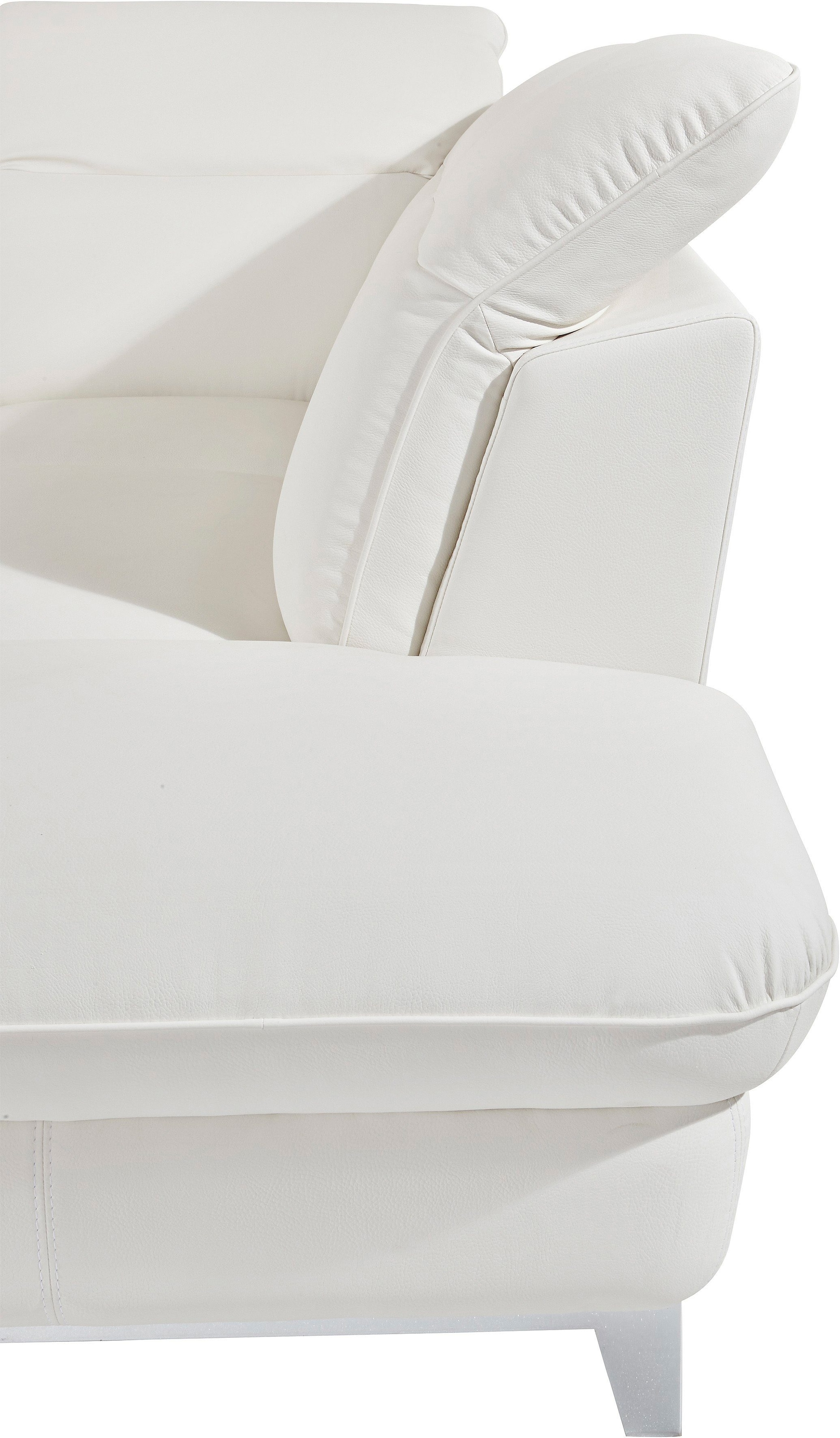 COTTA Ecksofa »Teresa L-Form« mit Kopfteilverstellung, wahlweise mit Bettfunktion