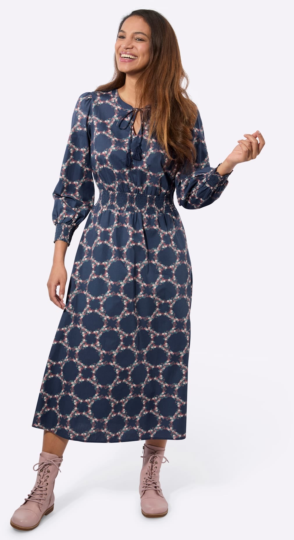 Inspirationen Maxi robe »Webkleid« Poche dans les coutures