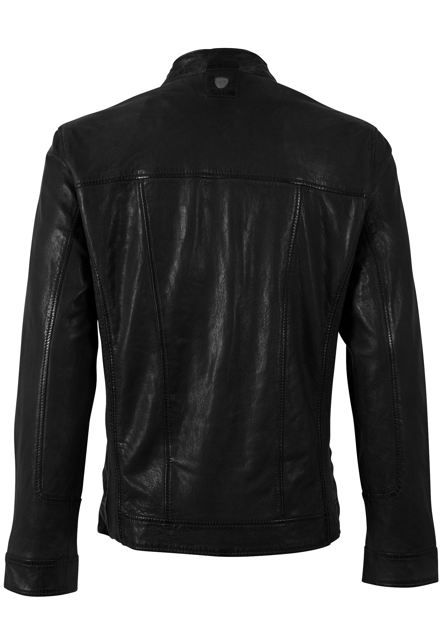 Mauritius Veste en cuir »MMRoley« mit Bikerkragen