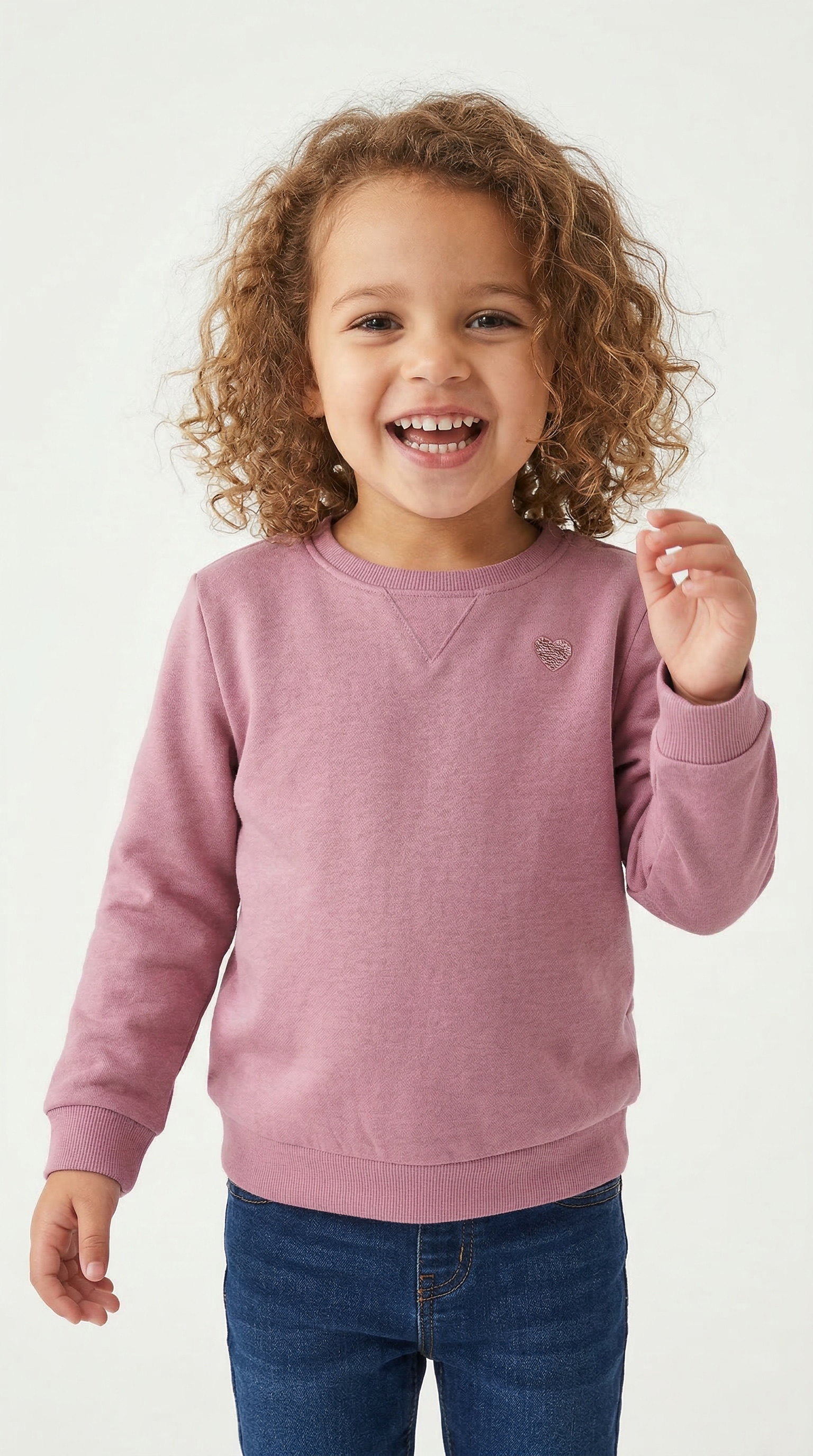 Name It Sweatshirt »NMFVIMA LS SWEAT BRU NOOS«
