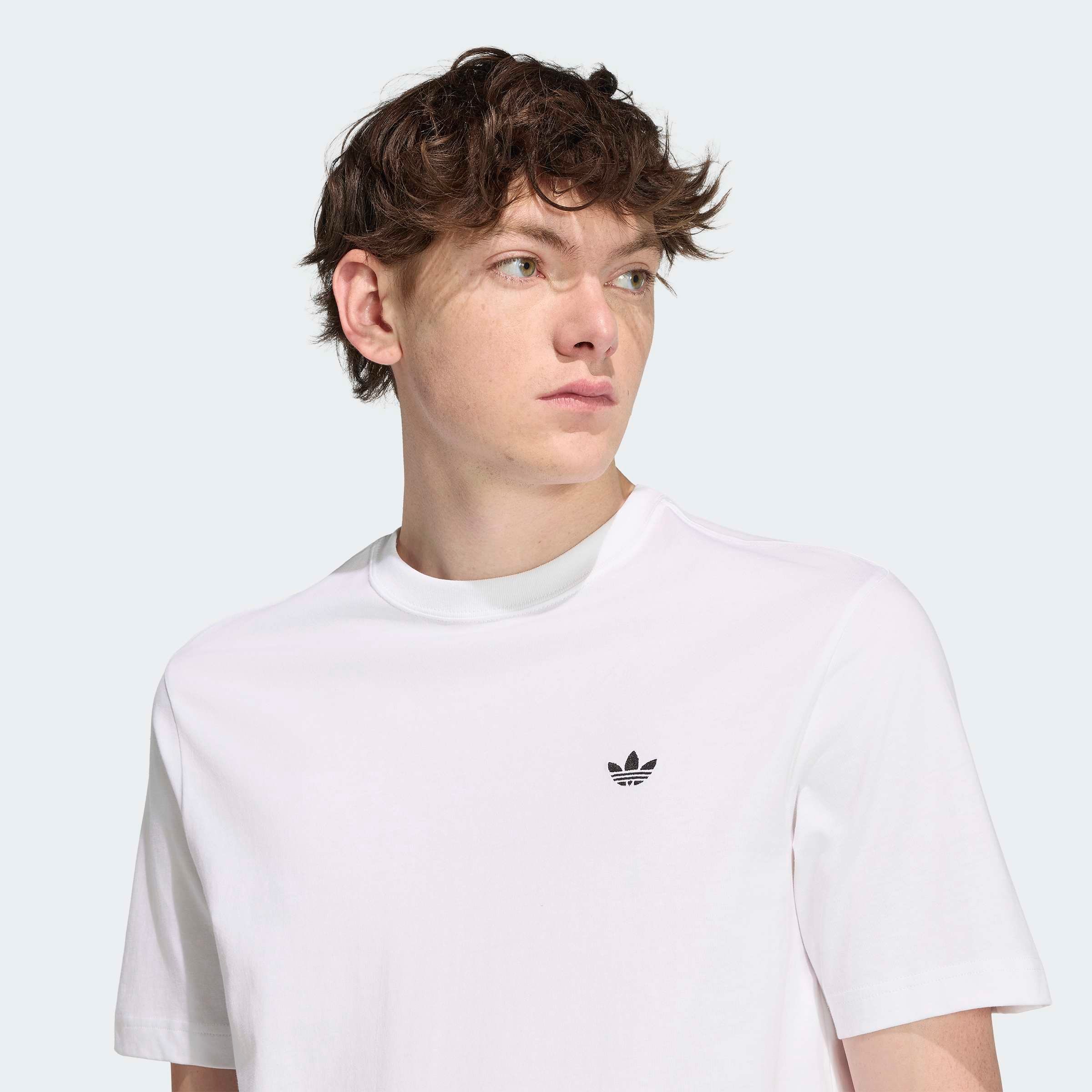 adidas Originals T-shirt »TREFOIL ESSENTIALS« col rond, sans fermeture, en coton
