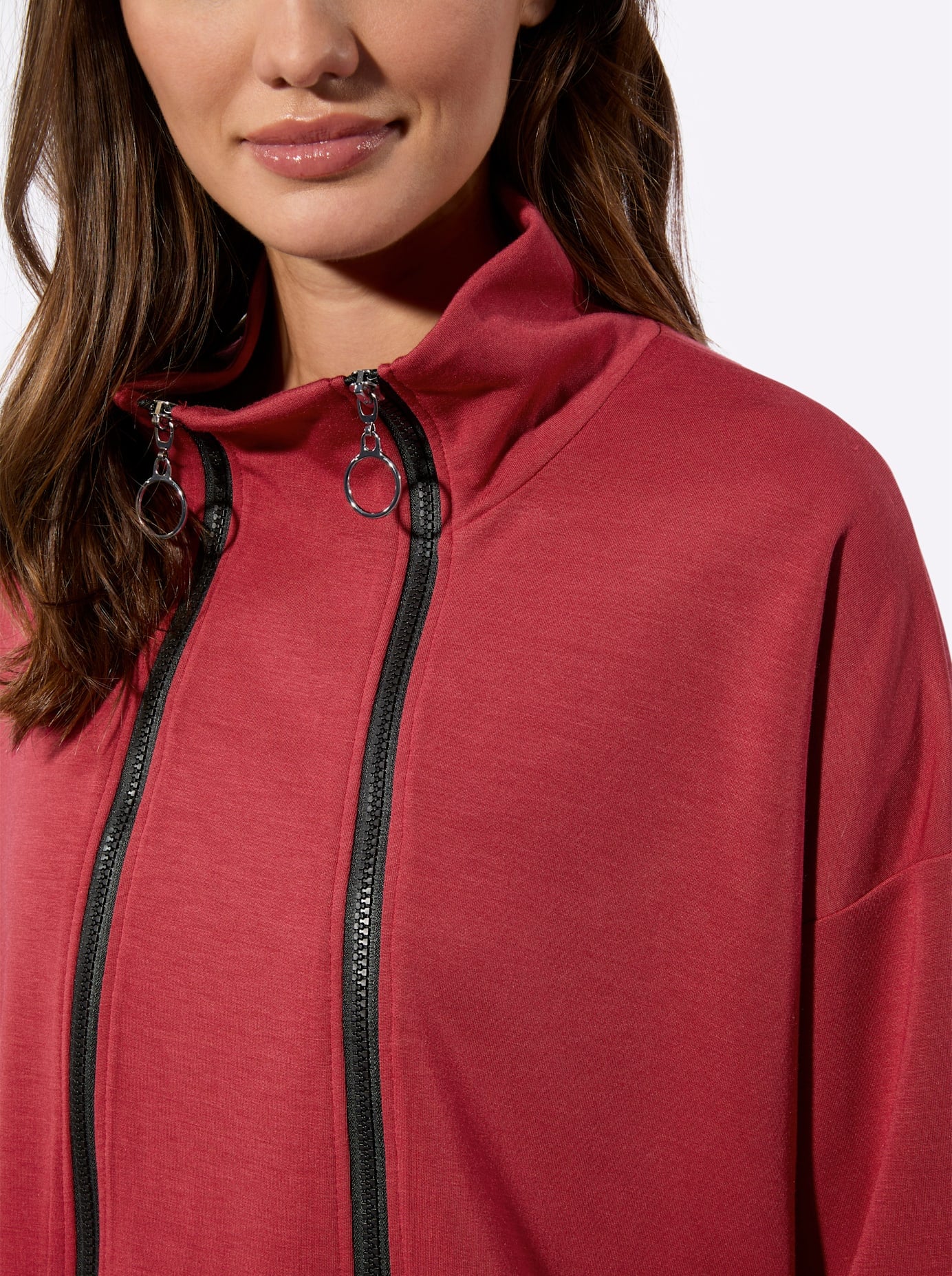 Inspirationen Shirtjacke »Sweatjacke« 1 tlg.