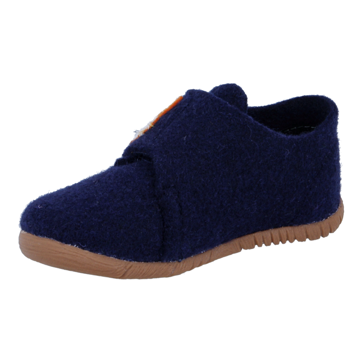 Richter Chausson »Filzi (Felt)«  chaussure à scratch avec écusson, gabarit de taille à télécharger