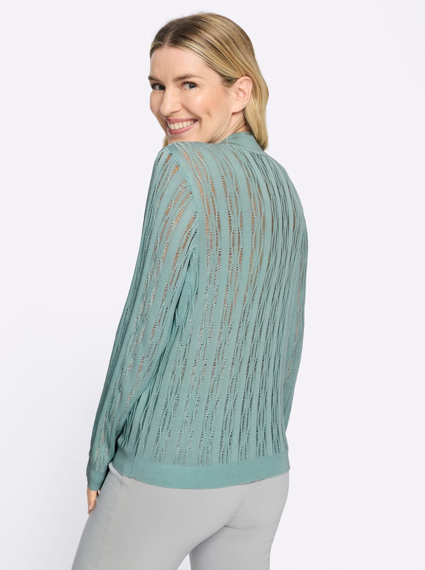 Classic Basics Pull à col montant »Stehkragen-Pullover«