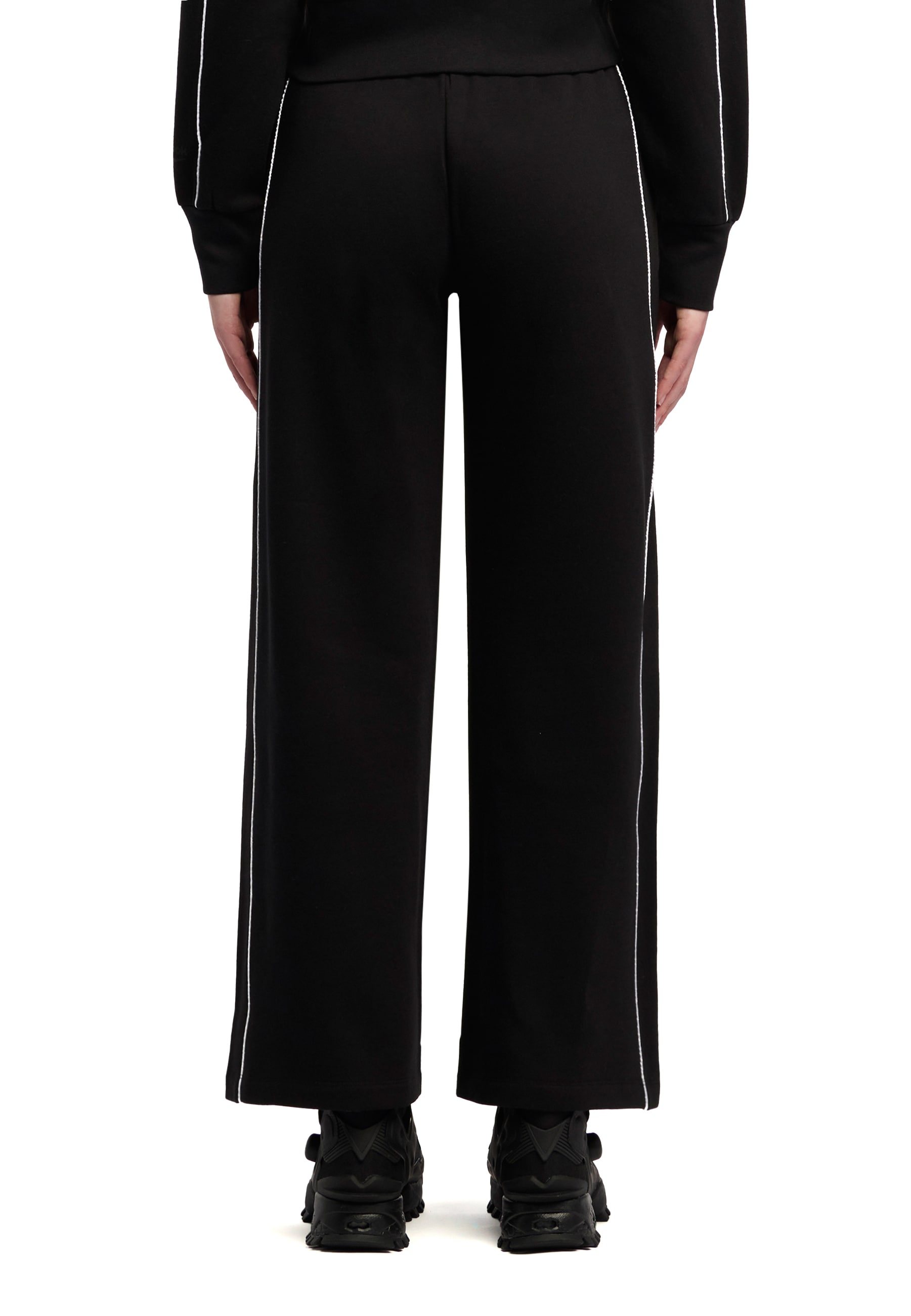 Reebok Pantalon palazzo »BAILEY WIDE LEG PANT«  à jambes larges, en coton et polyester, disponible des tailles XS à XXL