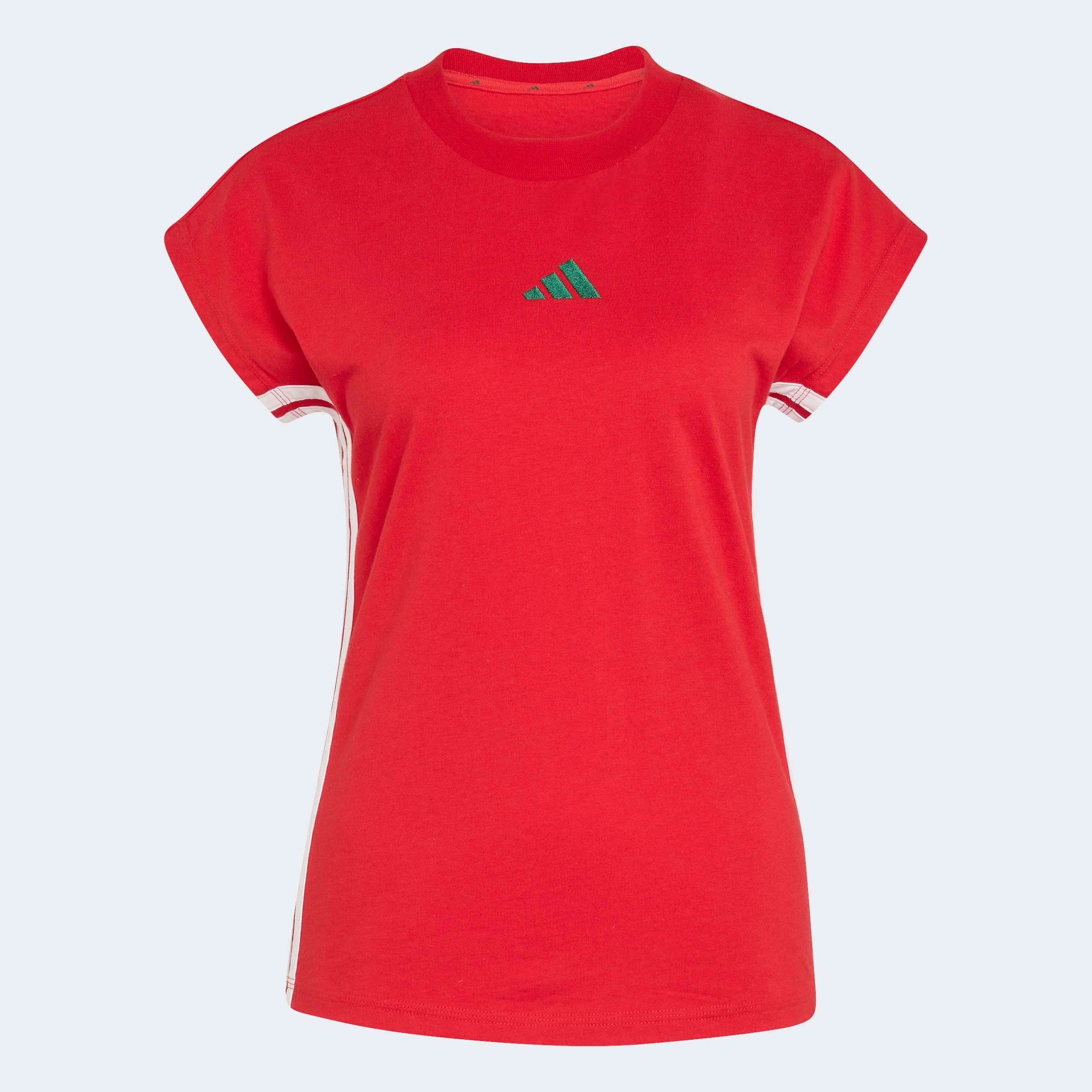 adidas Sportswear T-Shirt »ESSENTIALS 3-STREIFEN SINGLE JERSEY«