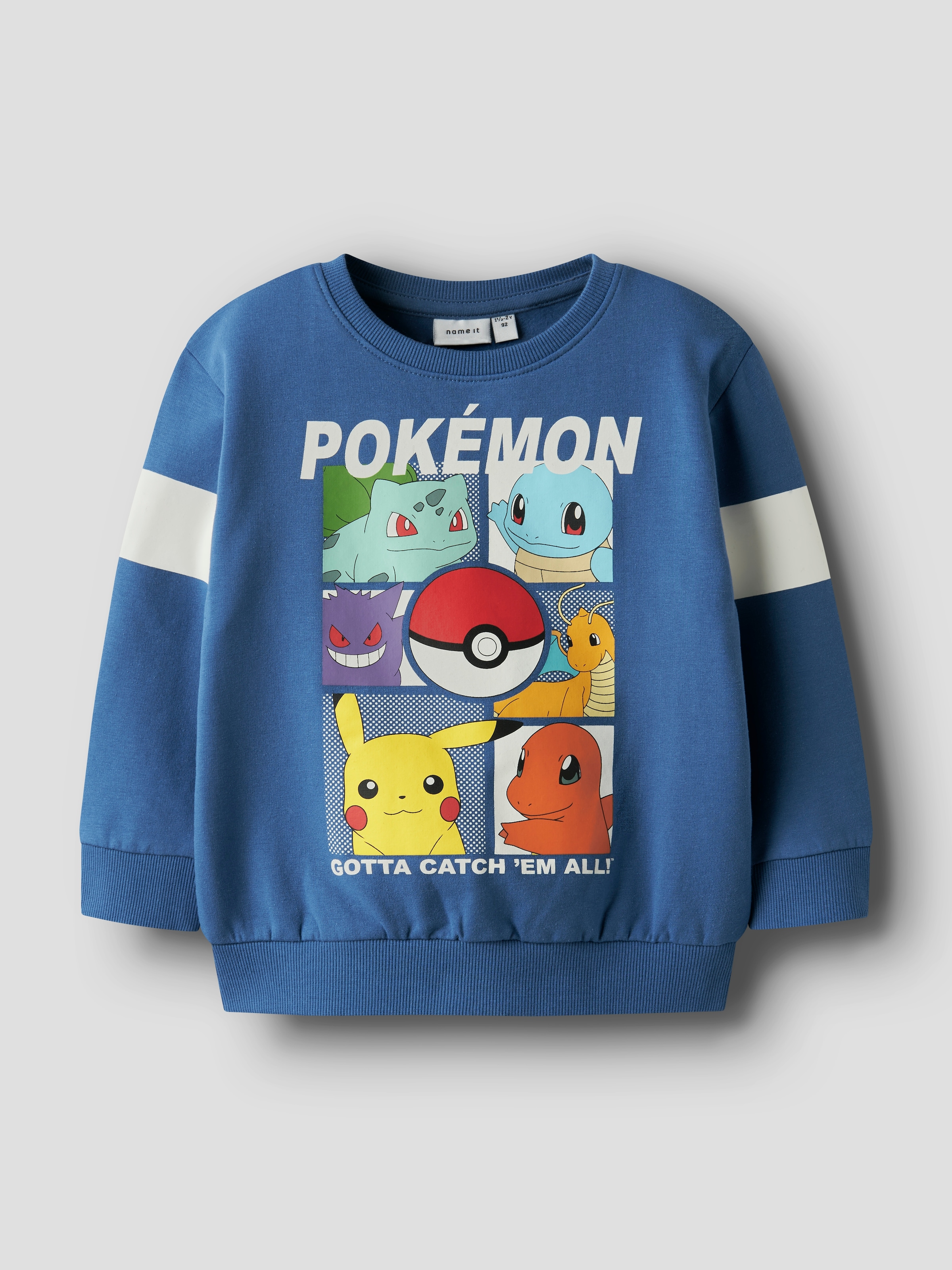 Name It Sweatshirt »NMMJUSSY POKEMON NREG SWEAT BRU NOOS SKY«
