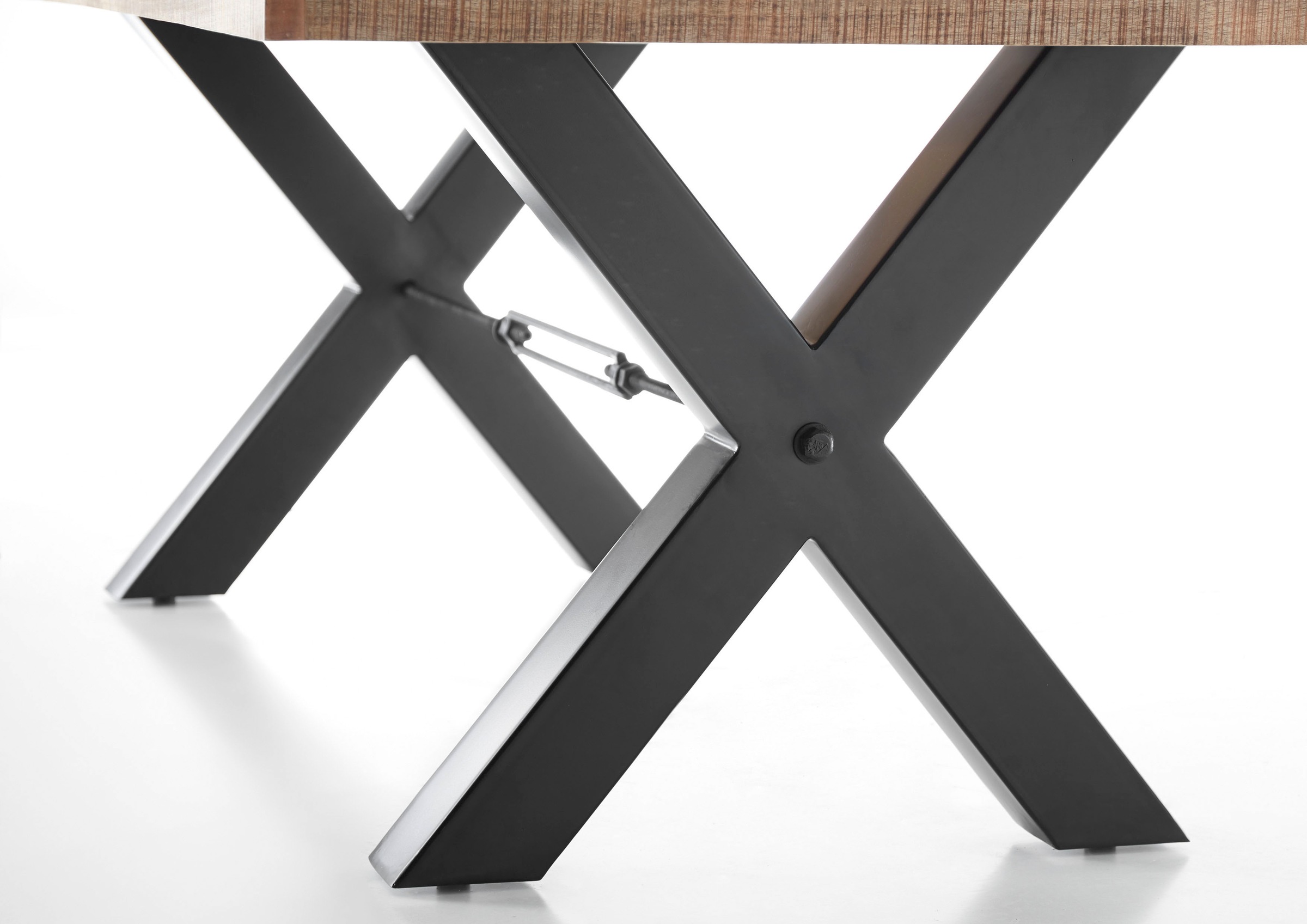 Stolkom Table de salle à manger »Delhi« 200 cm breit in Massivholz Mango Wood