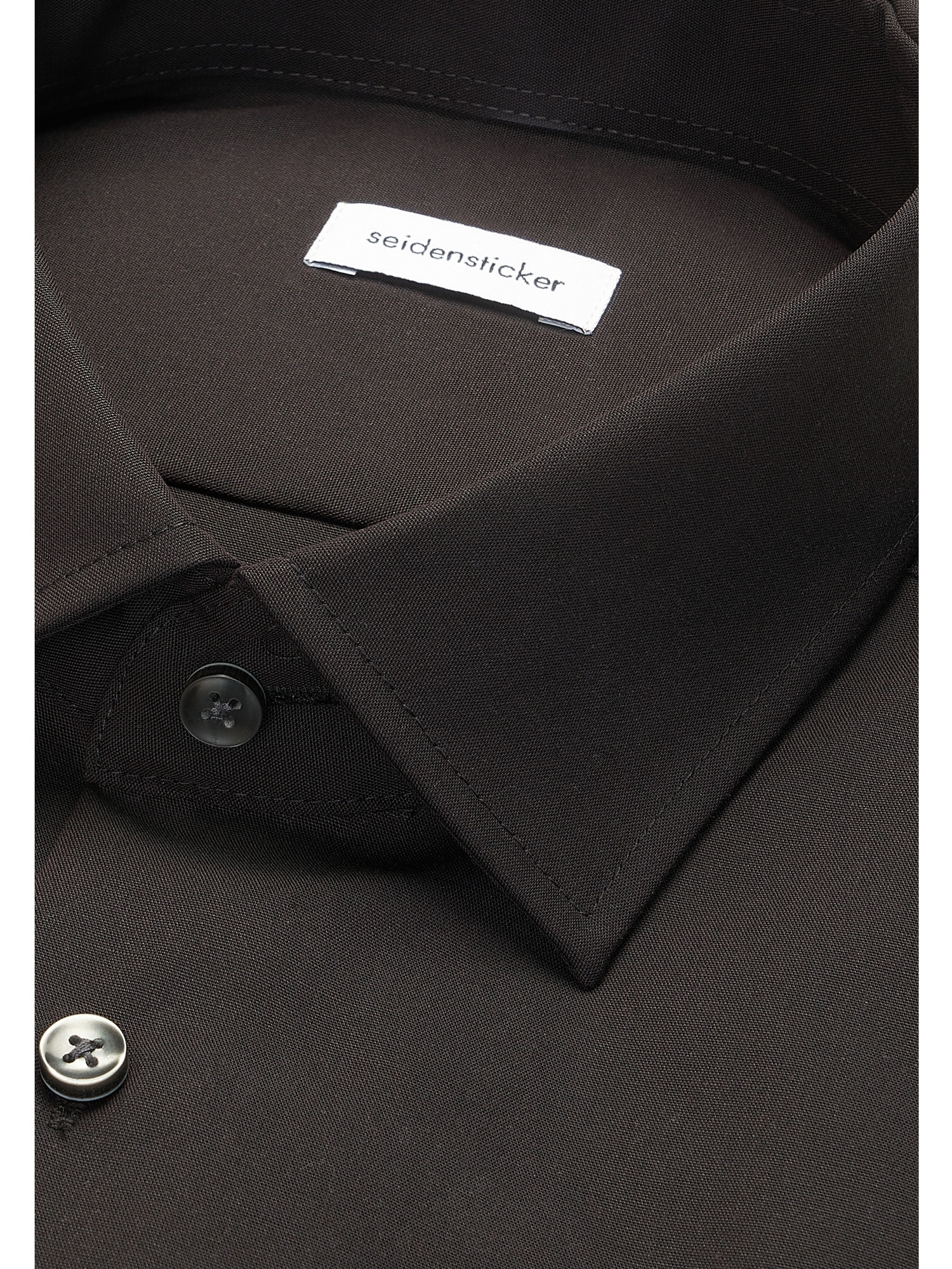 seidensticker Businesshemd »Schwarze Rose« Regular 1/2 Kentkragen Uni