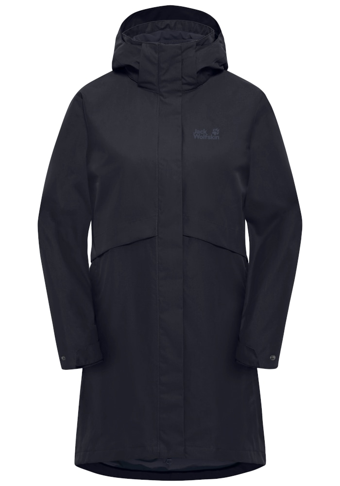 Jack Wolfskin 3-in-1-Funktionsmantel »BAYLIGHT 3IN1 COAT W« 3-in-1 Mantel, warm, wasserdicht und winddicht