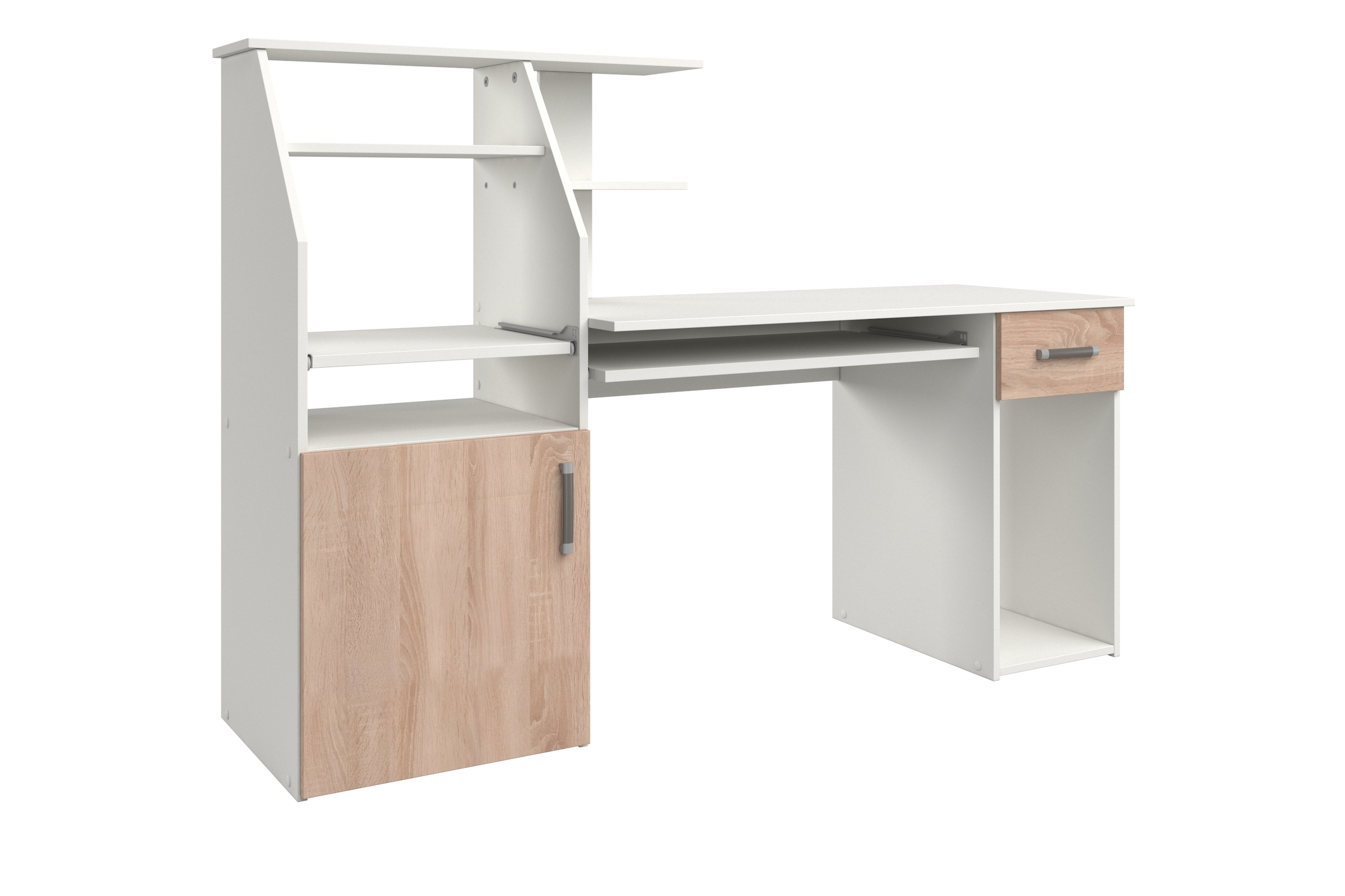 VOGL Möbelfabrik Bureau »Don« mit Tastatur- & Druckerauszug, Breite 137,5 cm, Made in Germany