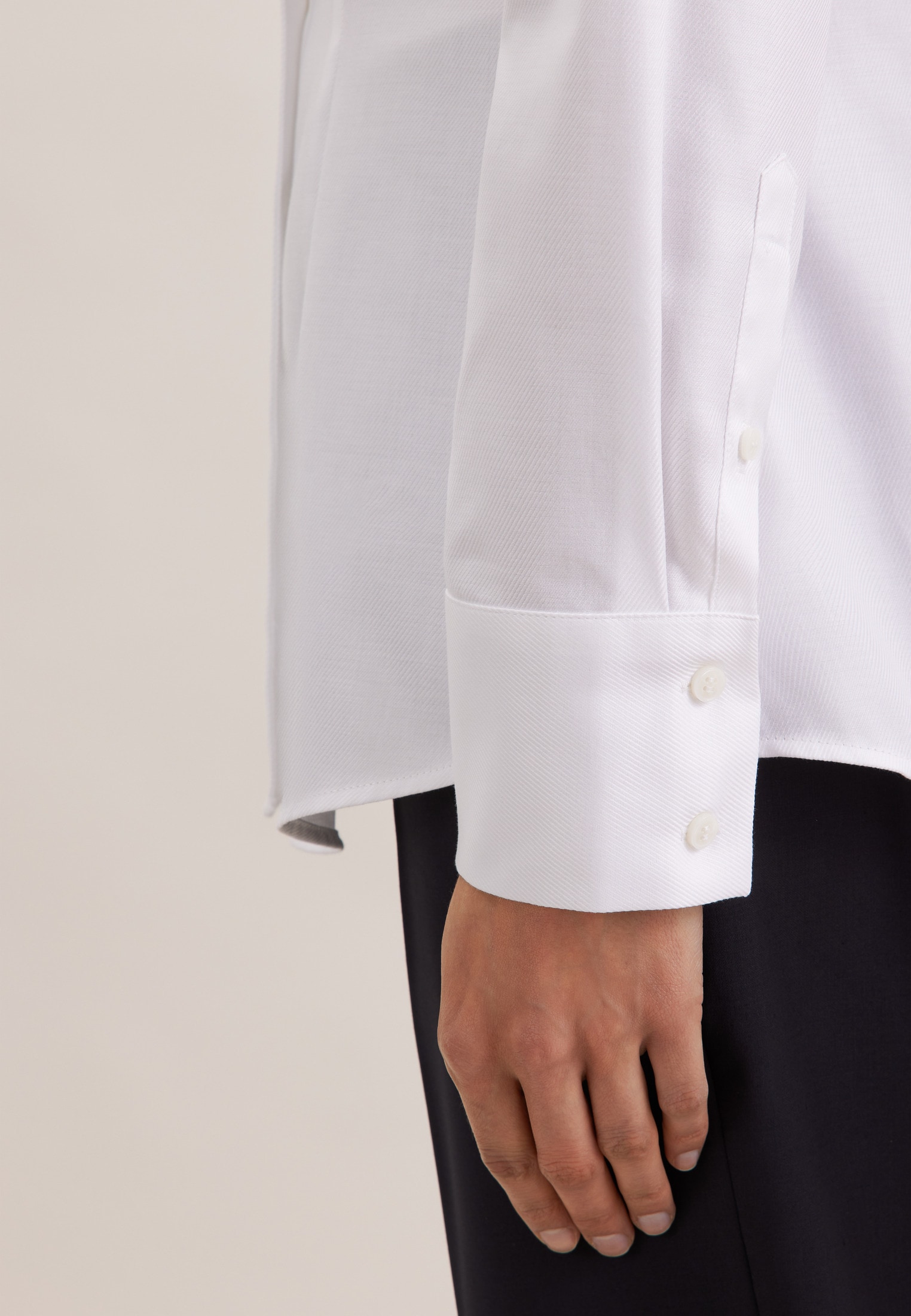 seidensticker Klassische Bluse 1/1 Kragen Uni