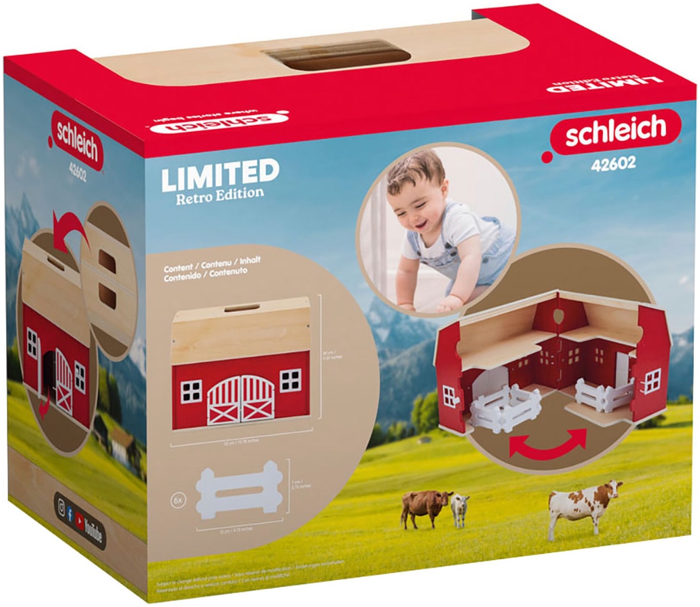 Schleich® Spielwelt »FARM WORLD, Grosser Bauernhof aus Holz (42602)«