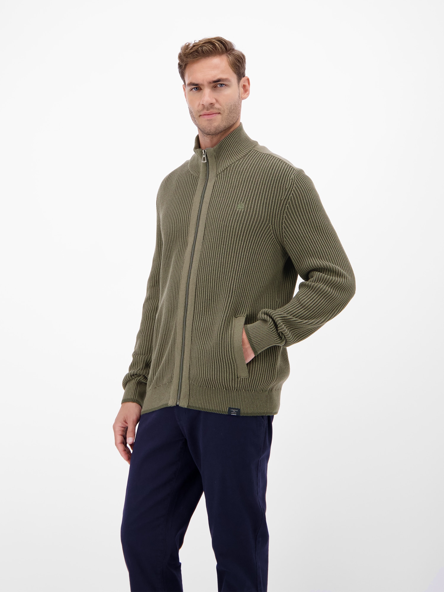 LERROS Veste en tricot »Herren Strickjacke - casual, modisch und bequem«