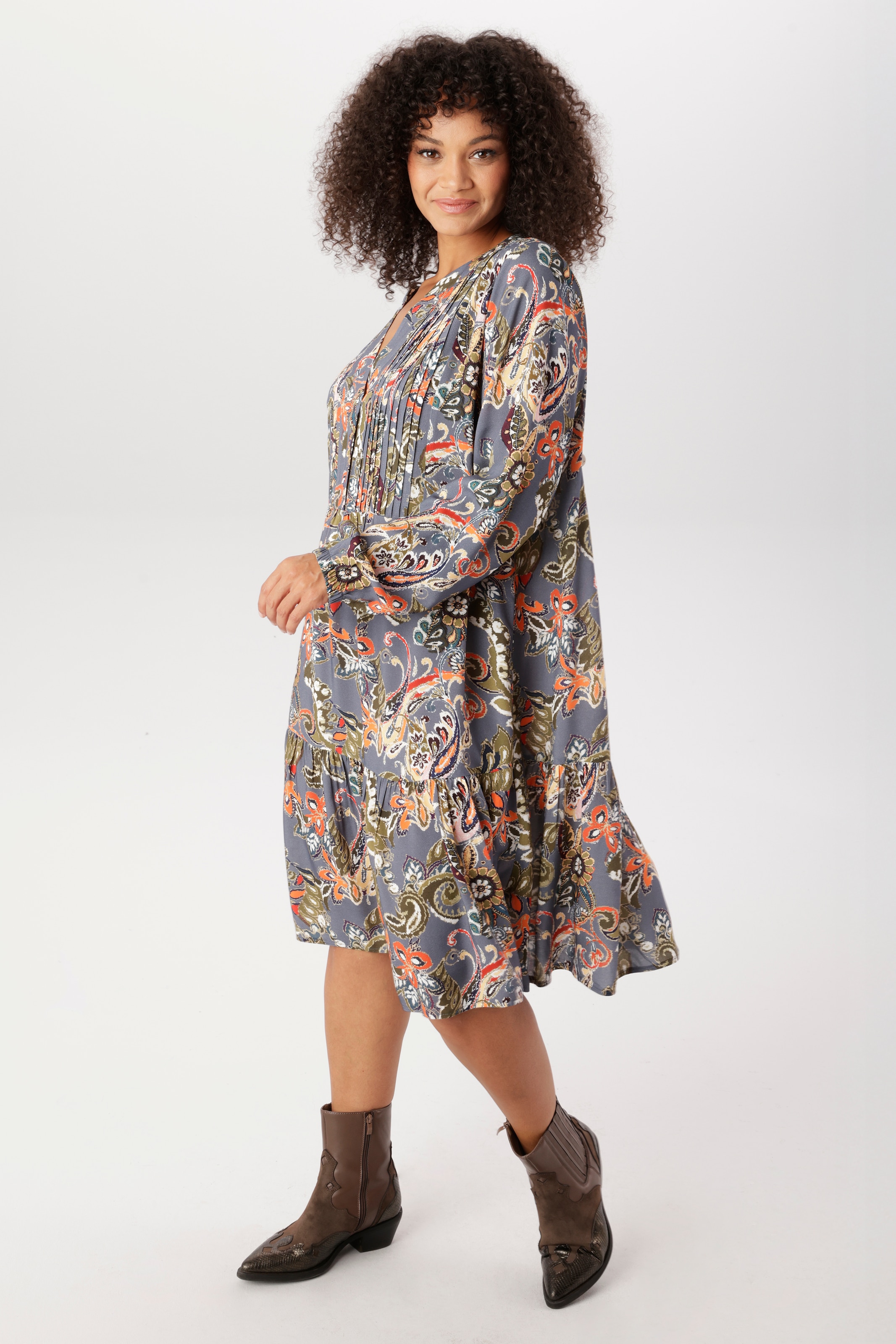 Aniston PLUS Robe tunique en motif paisley - NOUVELLE COLLECTION