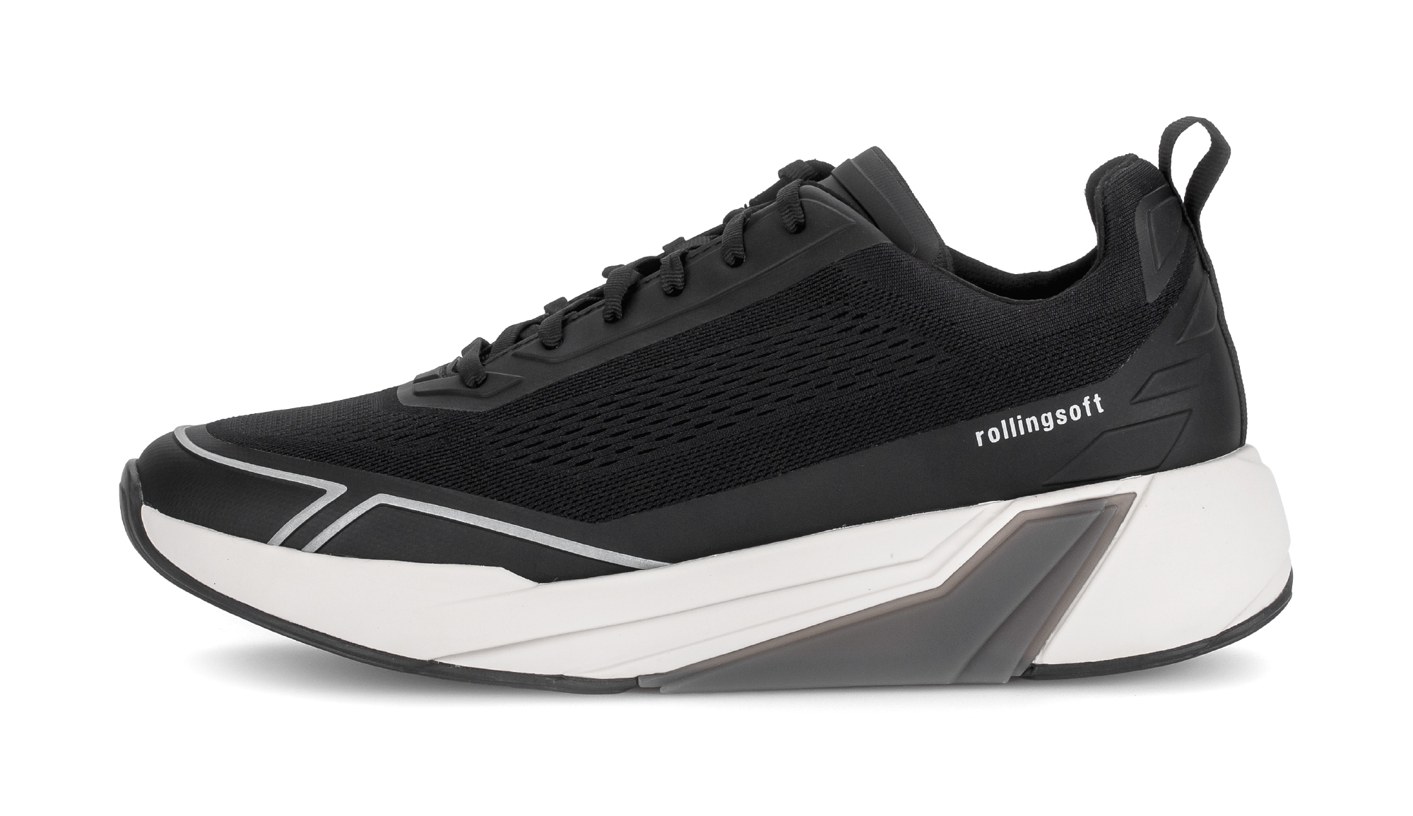 rollingsoft Sneakers  , chaussure de loisir, chaussure basse, à lacets avec détails sur la semelle, largeur G