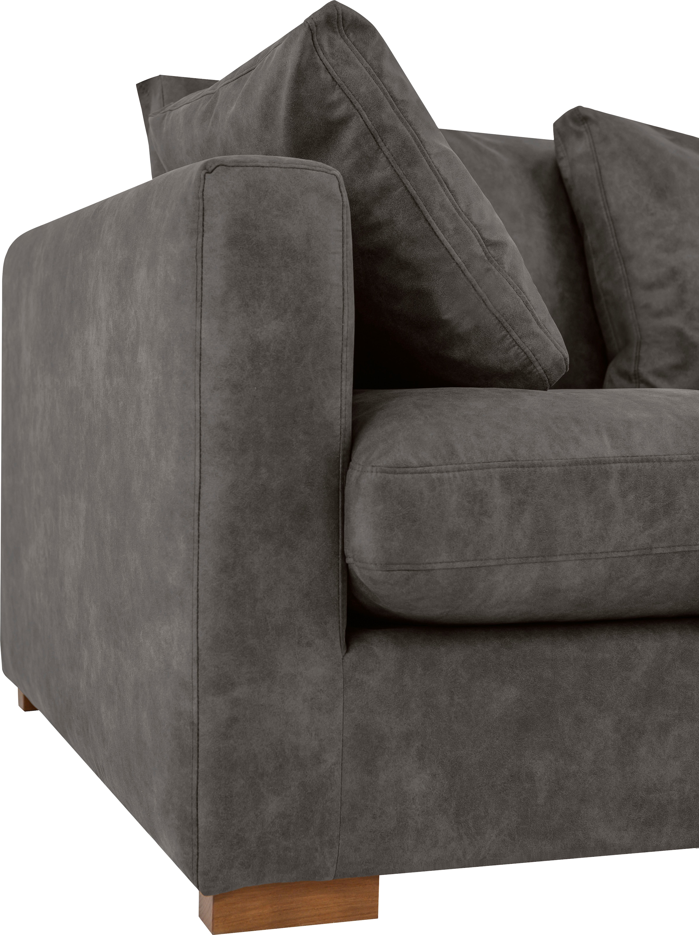 Home affaire 2,5-Sitzer »Coray« extra weich und kuschelig, Füllung mit Federn und Daunen