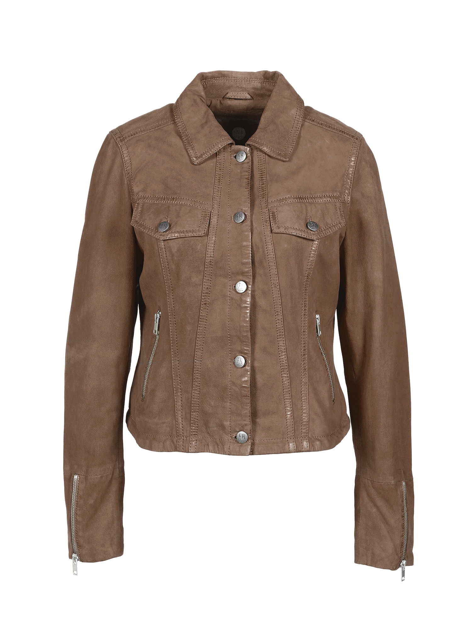 Freaky Nation Lederjacke »Callie-FN«