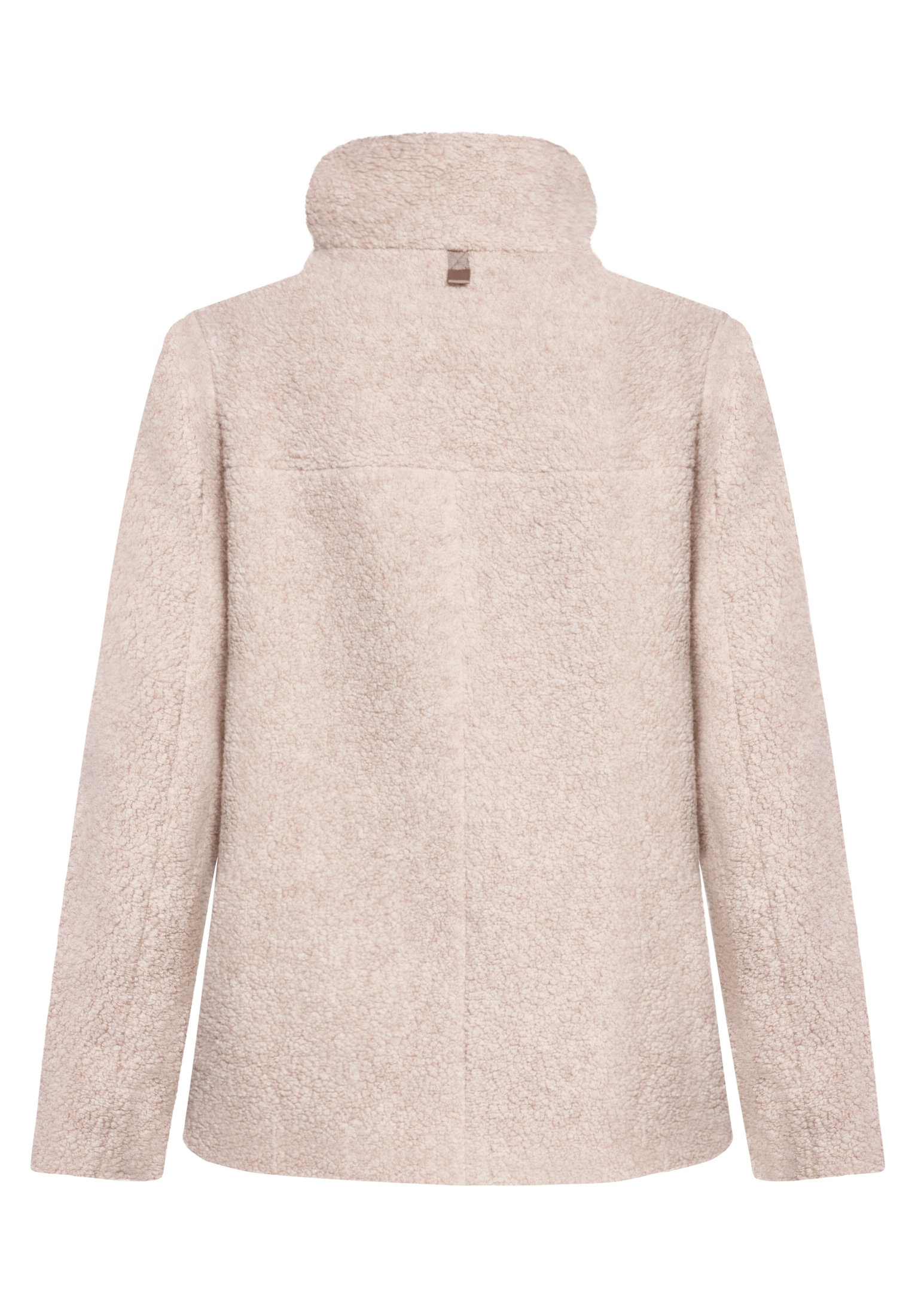 Gil Bret Wolljacke ohne Kapuze Teddyjacke mit Knopfleiste und Stehkragen - mit Wolle