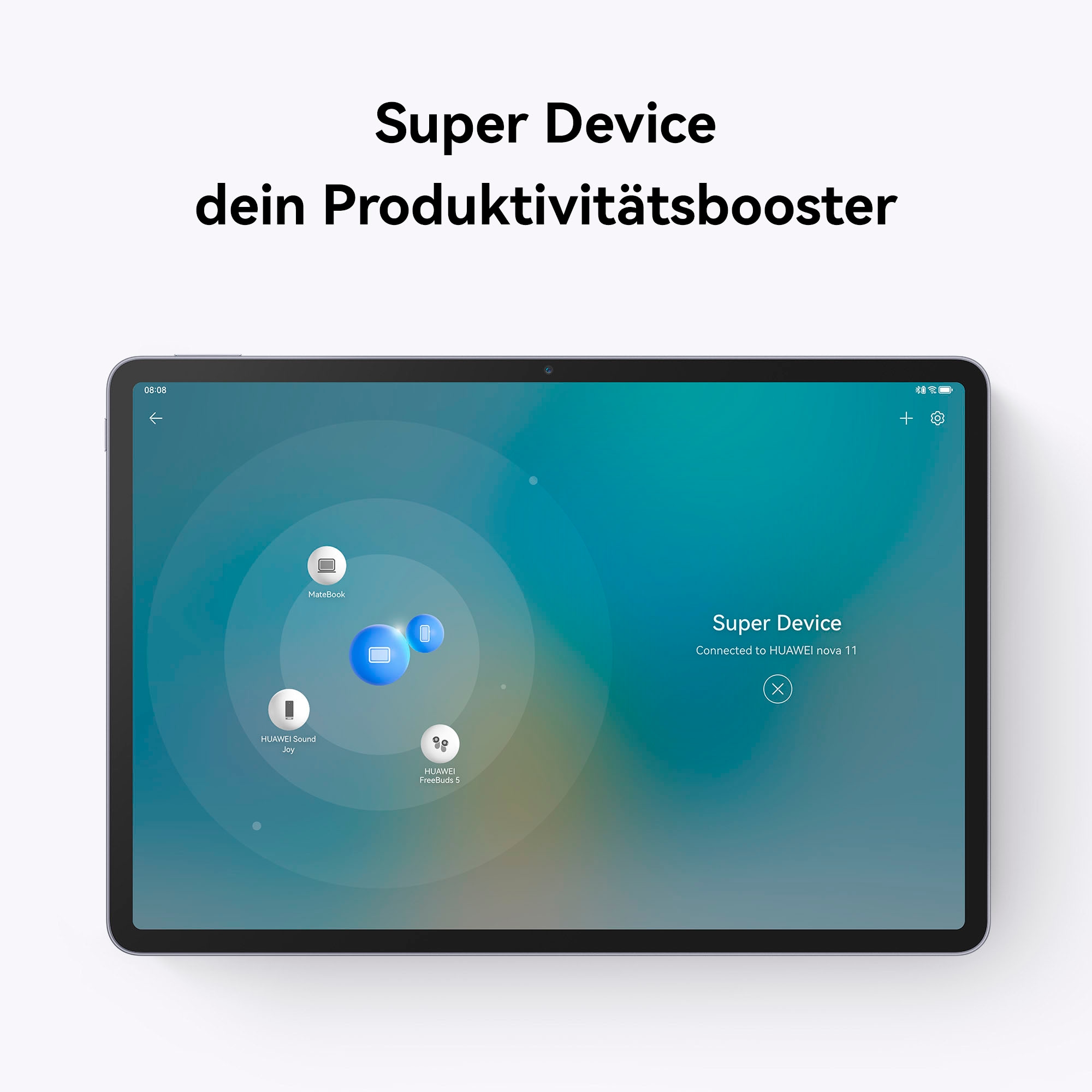 Huawei Tablettes »MatePad 11,5", 6 GB + WiFi inklusive Hülle mit Tastatur« (29,2 cm / 11,5 ″) HarmonyOS 128 GB )