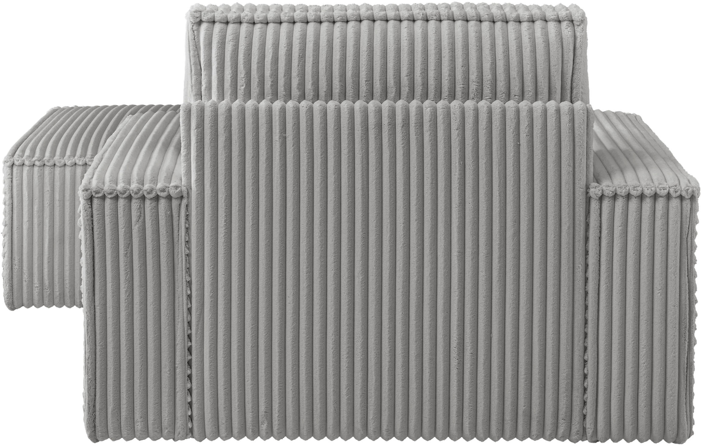 GOODproduct Loveseat »FINNLEY, Loveseat & Hocker im Set, trendige Stoffe, inkl. Zierkissen« 2 Stk. tlg. verfügbar in den Stoffqualitäten Bouclé, Struktur fein und Mega Cord