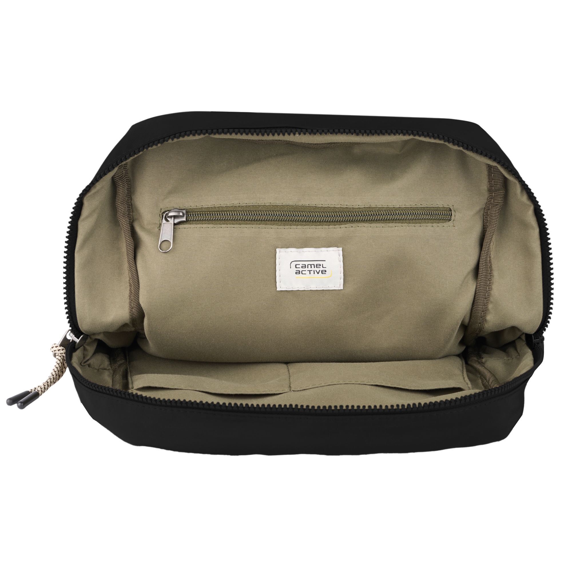 camel active Rucksack »Aurum« aus recyceltem Polyester in Nylonstruktur, leicht & mit feinen Details