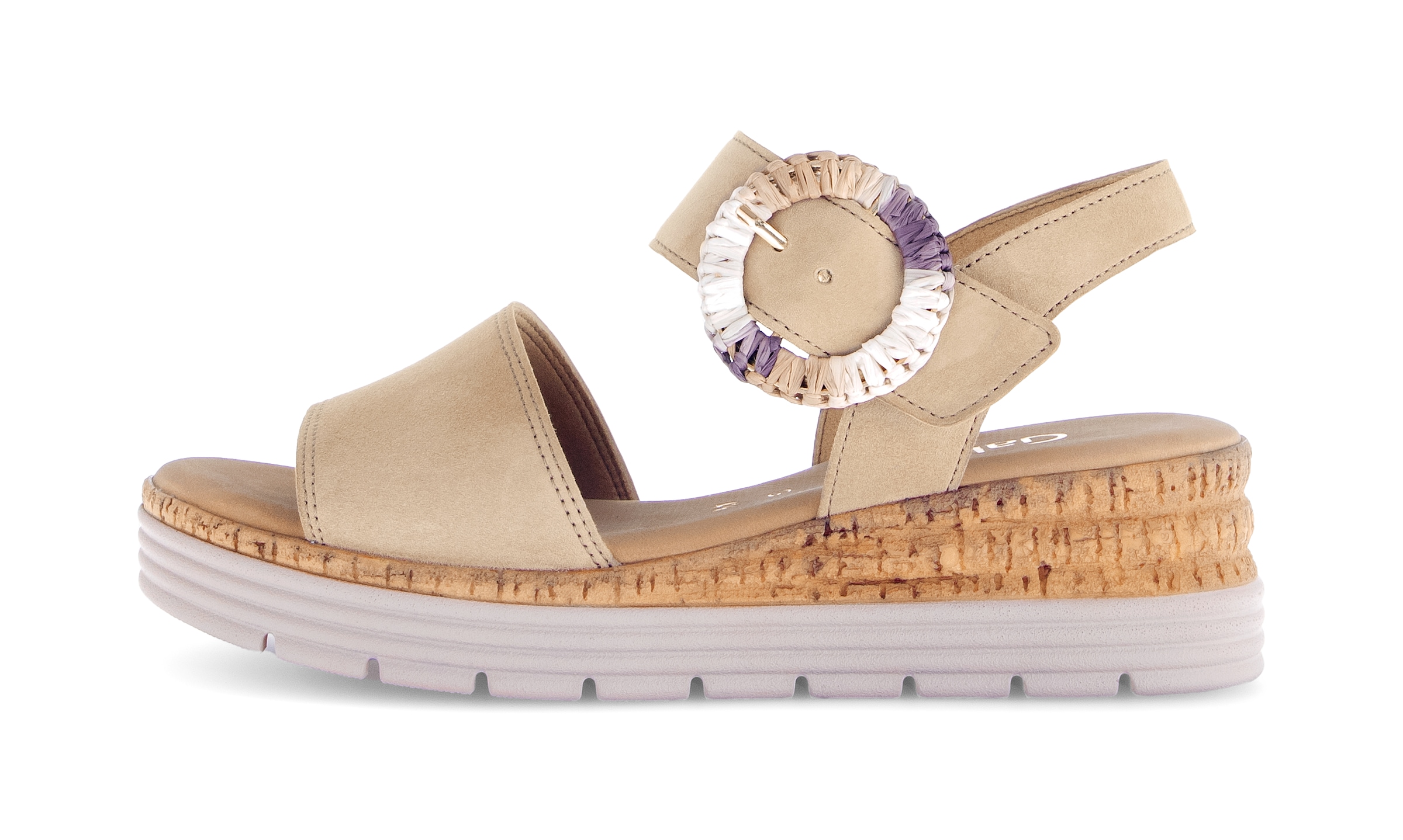 Gabor Keilsandalette »GENUA«  , Sommerschuh, Riemchensandale, Komfortschuh in Weite G (=weit)