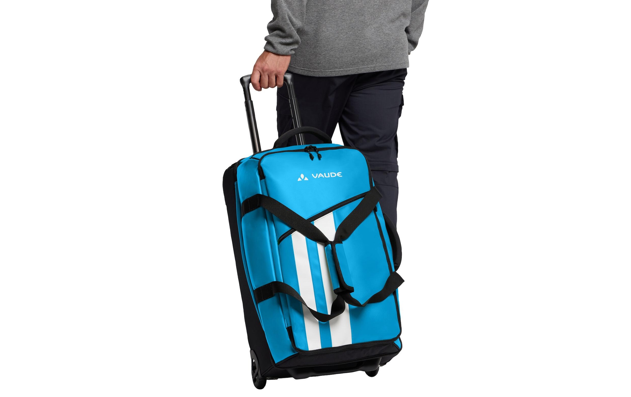 VAUDE Koffer »Rotuma 65« 65 l 2 Rollen Robuster Rollentrolley aus nachhaltiger Plane
