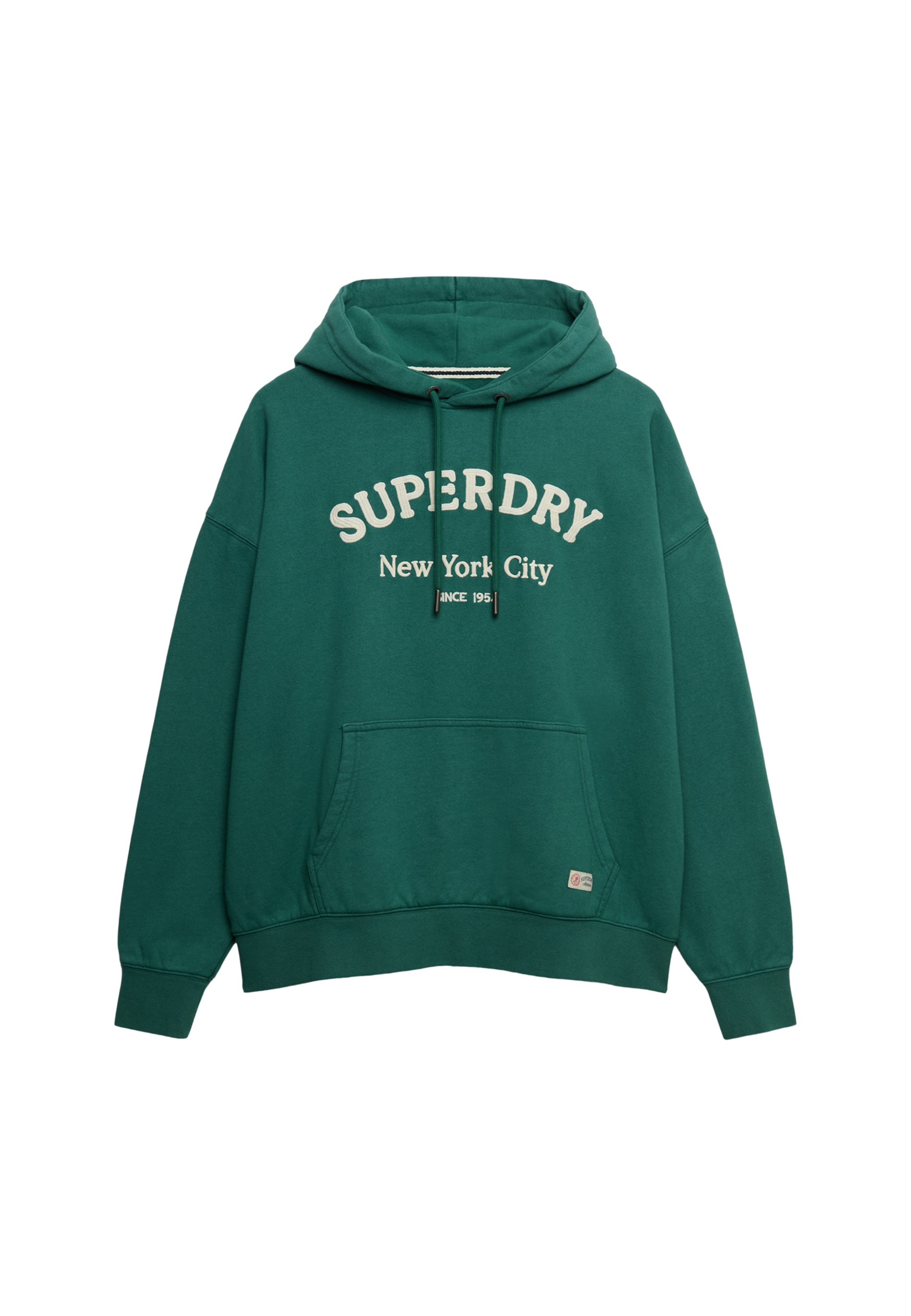 Superdry Kapuzensweatshirt »Luxe Casual Emb Relaxed Hood«, Baumwolle, oversize
